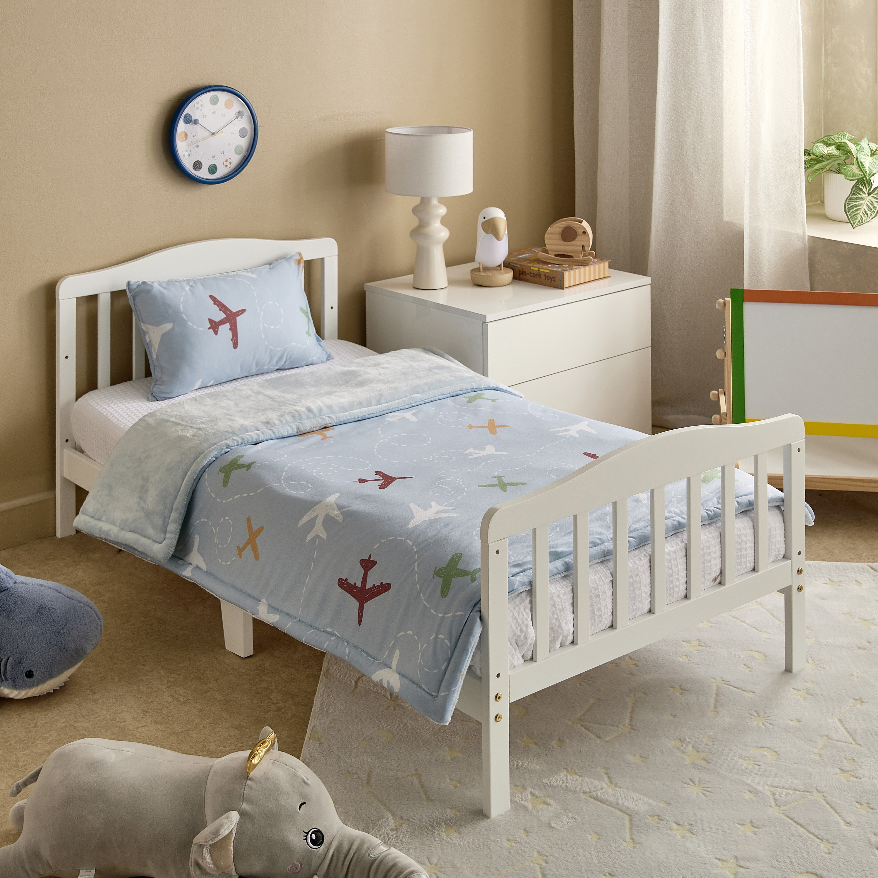 Tom Plane 2-Piece Toddler Comforter Set - 100x140 cm-hbxhomeware-hbxkidsandyouth-image-7
