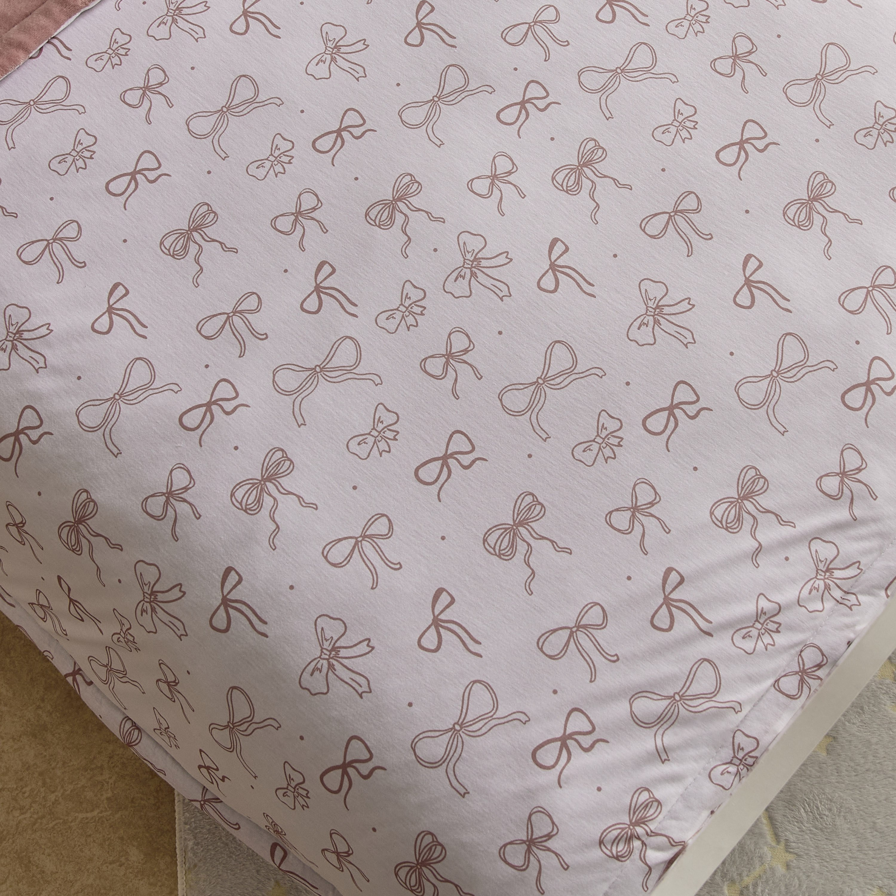 Ivy Bows 2-Piece Toddler Comforter Set - 100x140 cm-hbxhomeware-hbxkidsandyouth-image-4