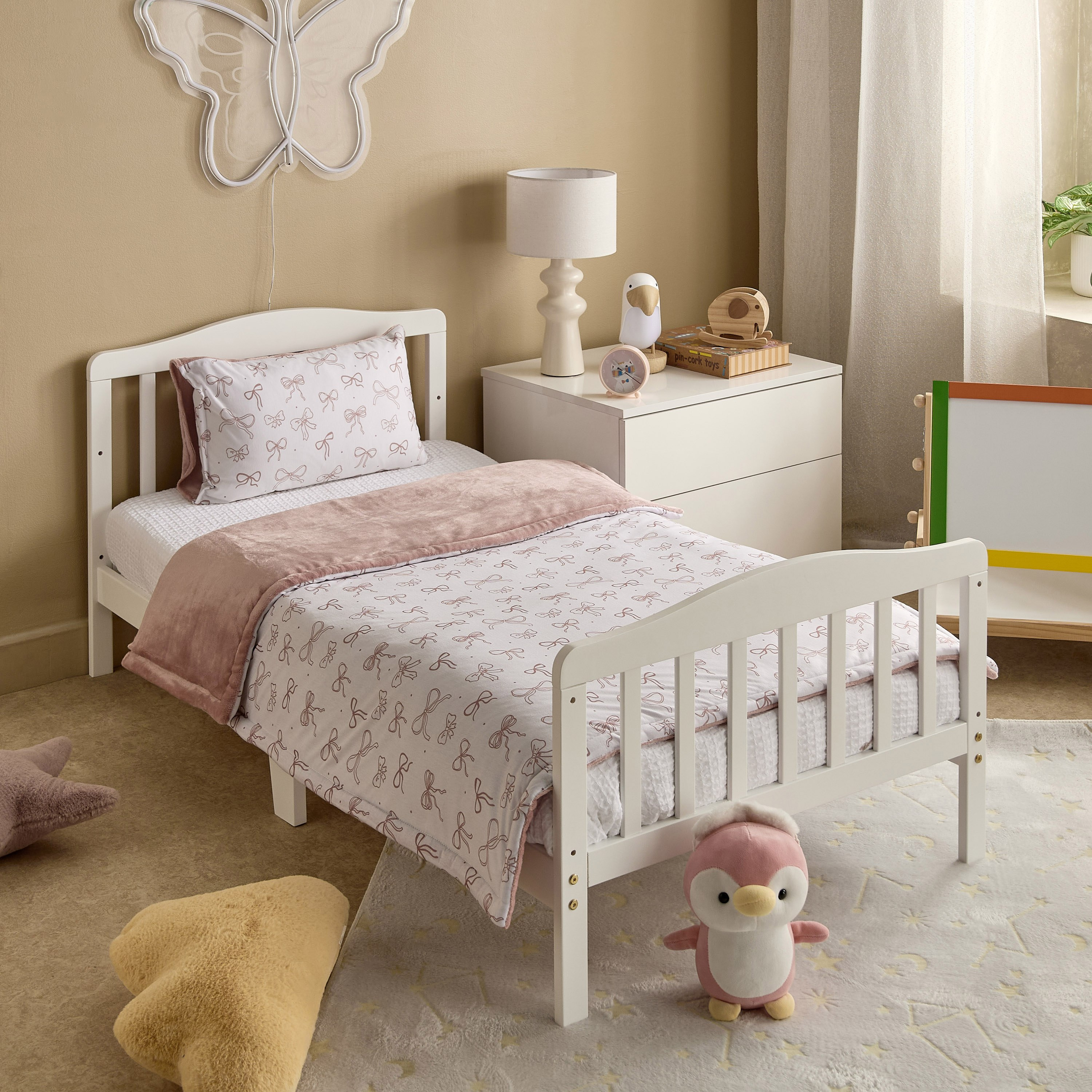 Ivy Bows 2-Piece Toddler Comforter Set - 100x140 cm-hbxhomeware-hbxkidsandyouth-image-7