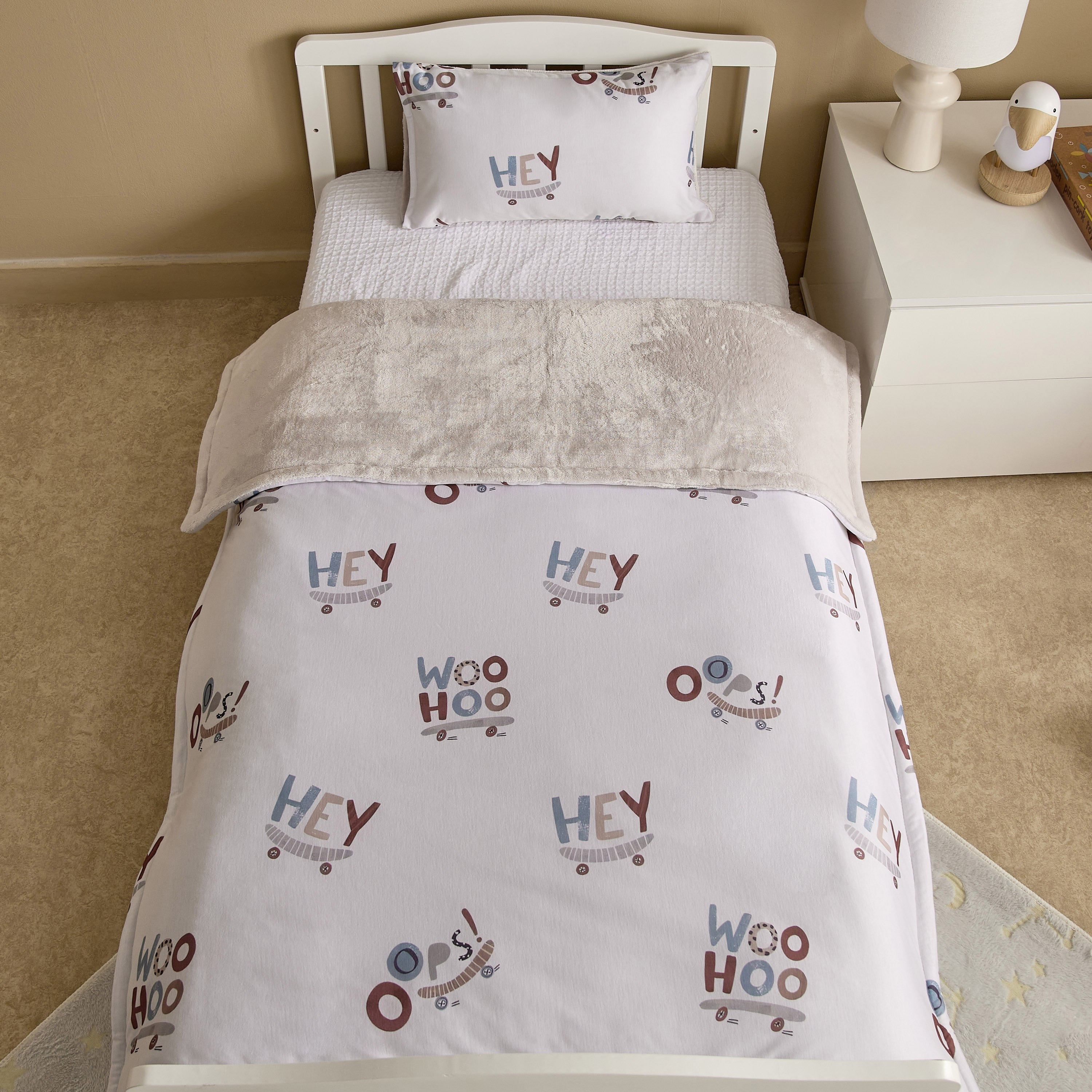 Joy Woo Hoo 2-Piece Toddler Comforter Set - 100x140 cm-hbxhomeware-hbxkidsandyouth-image-2