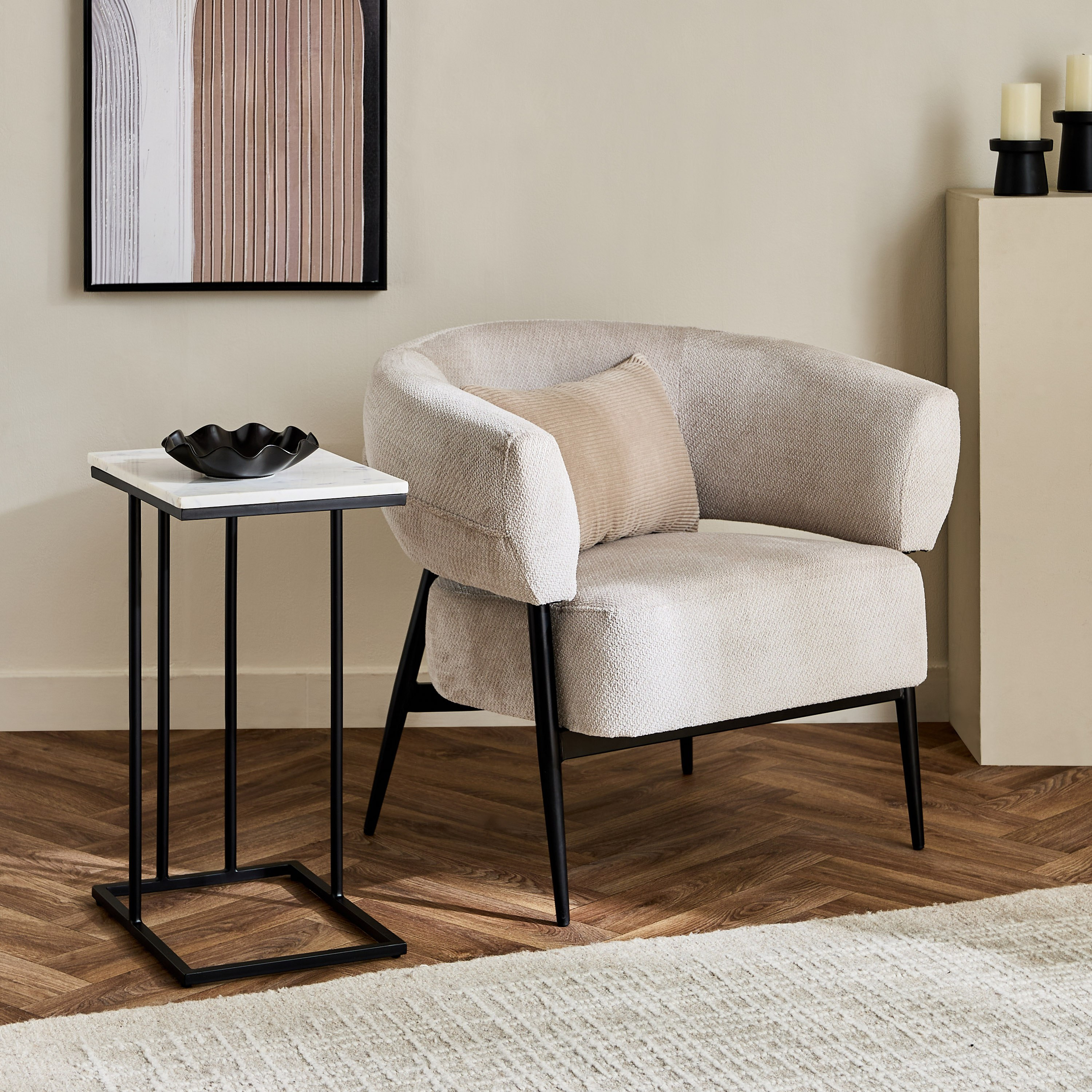 طاولة بتصميم C وسطح رخام أصلي فيرسا من كافون-hbxfurniture-livingroom-endtables-image-5