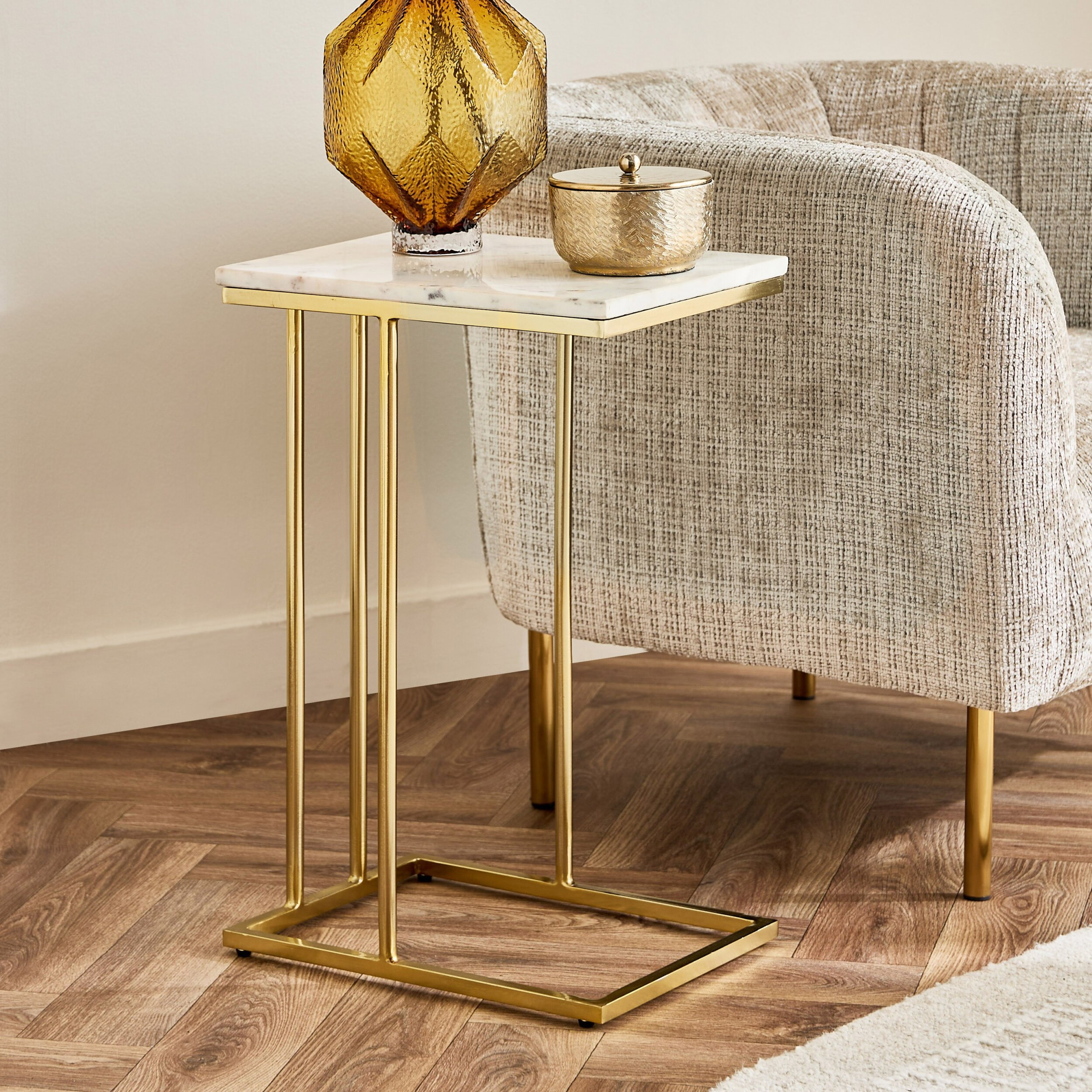 Versa Genuine Marble Top Laptop Table-hbxfurniture-livingroom-endtables-image-2