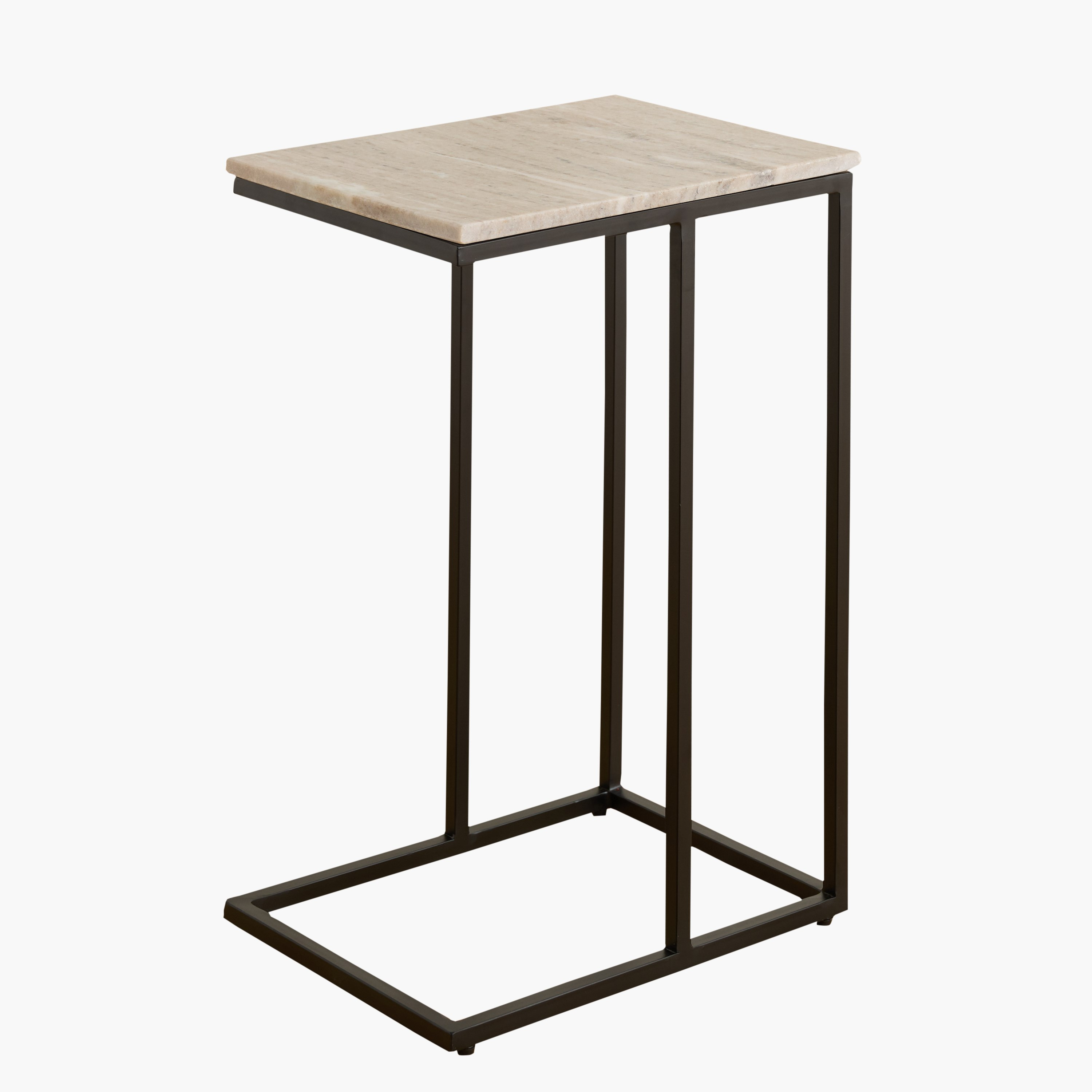 Cavon Vista Genuine Marble Top C Table-hbxfurniture-livingroom-endtables-image-6