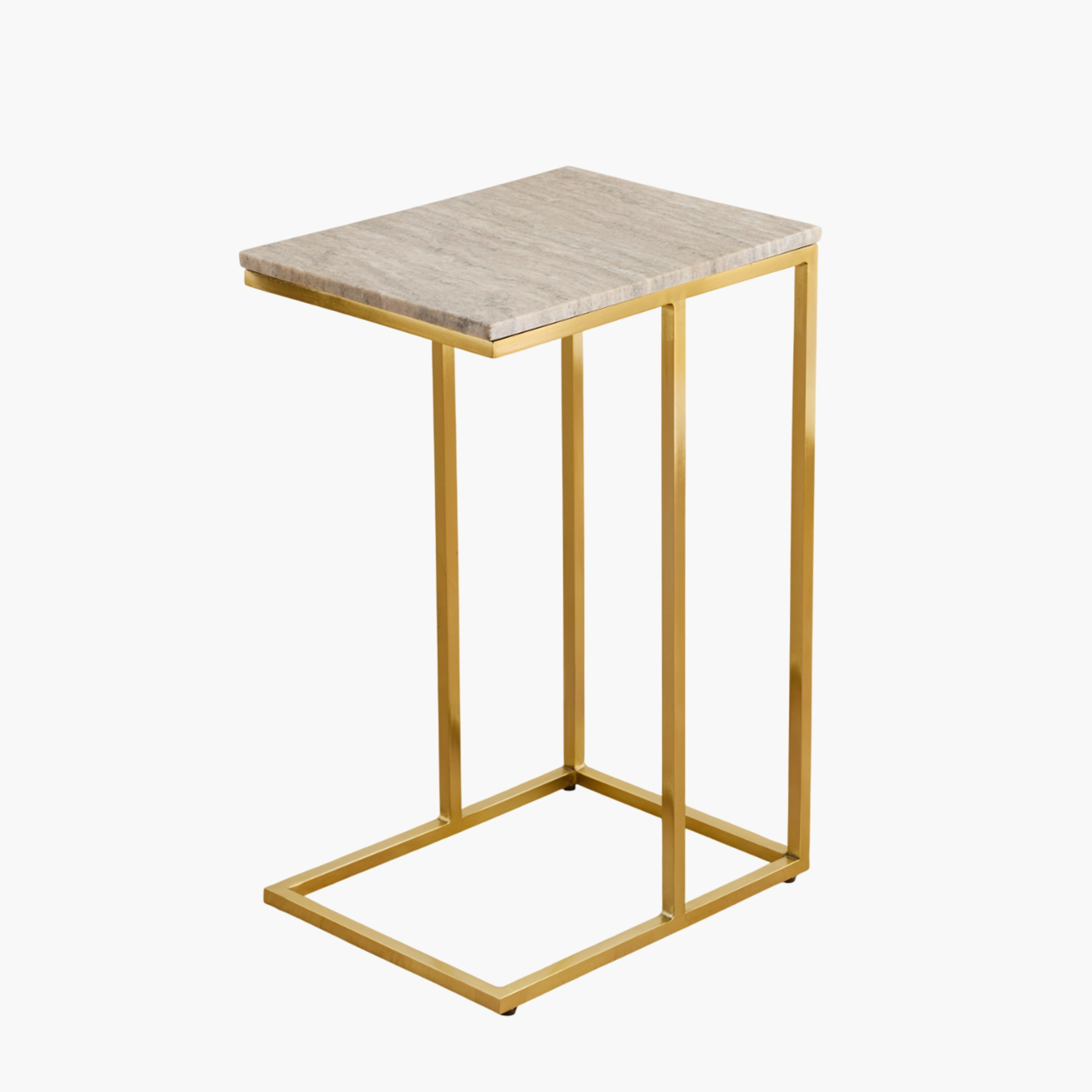 Vista Genuine Marble Top Laptop Table-hbxfurniture-livingroom-endtables-image-7
