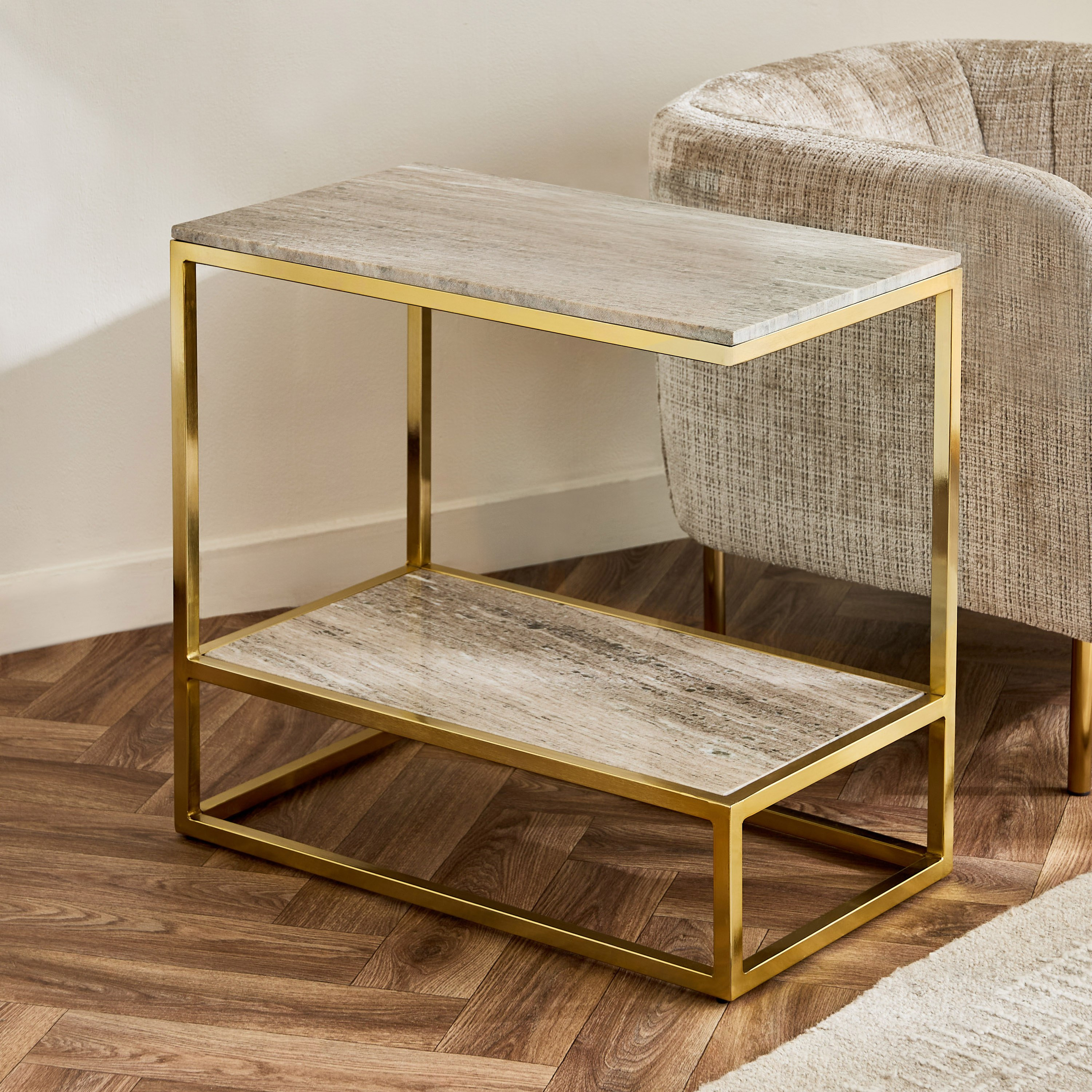 Cavon Versa Genuine Marble Top Long End Table-hbxfurniture-livingroom-endtables-image-2