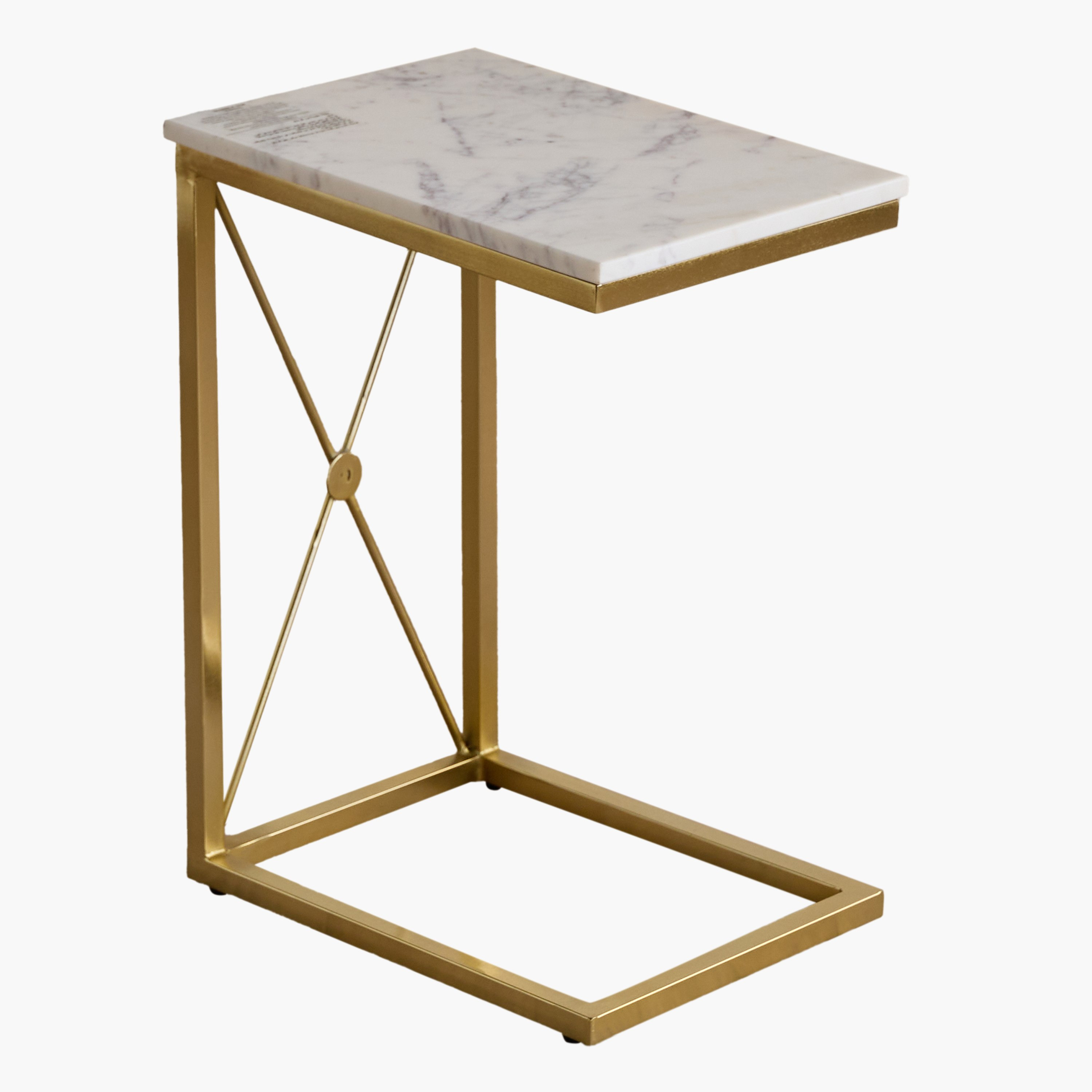 Cavon Aqua Genuine Marble Top C Table-hbxfurniture-livingroom-endtables-image-6