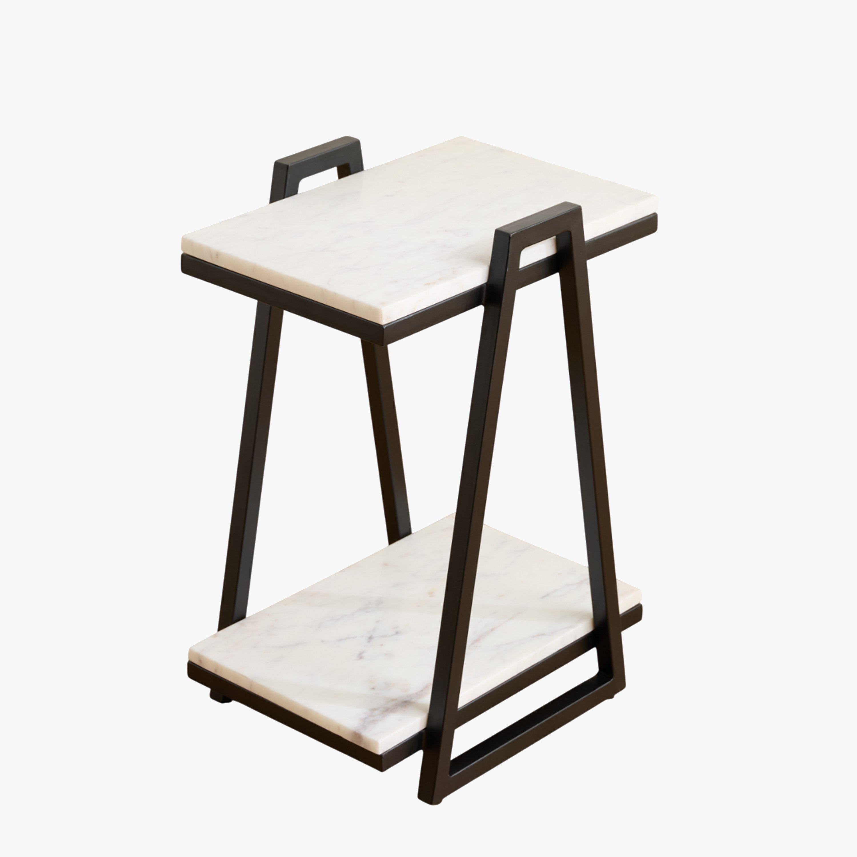 Cavon Aqua Genuine Marble Top End Table-hbxfurniture-livingroom-endtables-image-6