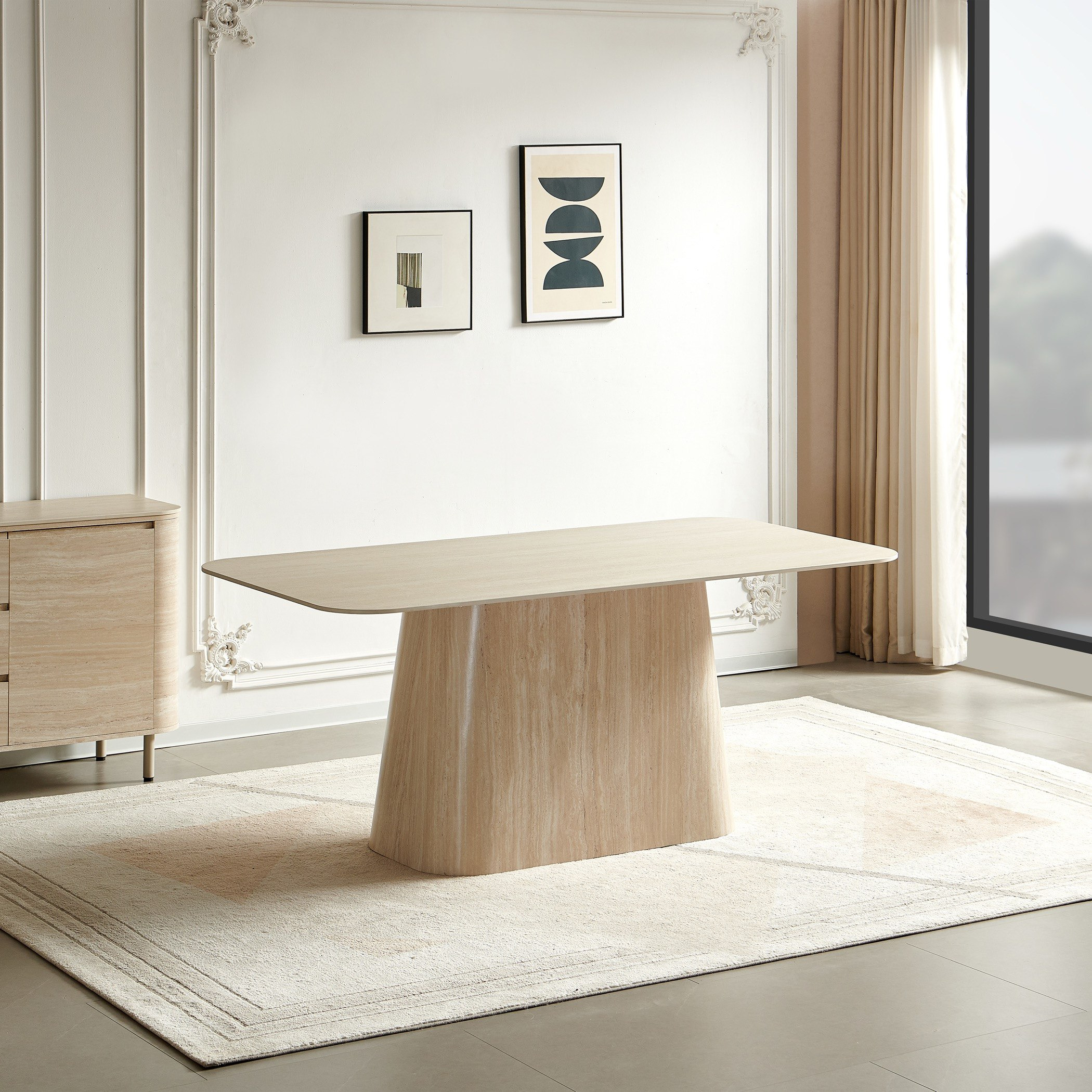 Astonia 6-Seater Sintered Stone Dining Table-hbxdiningroom-diningtablesandsets-diningtables-sixseater-image-1
