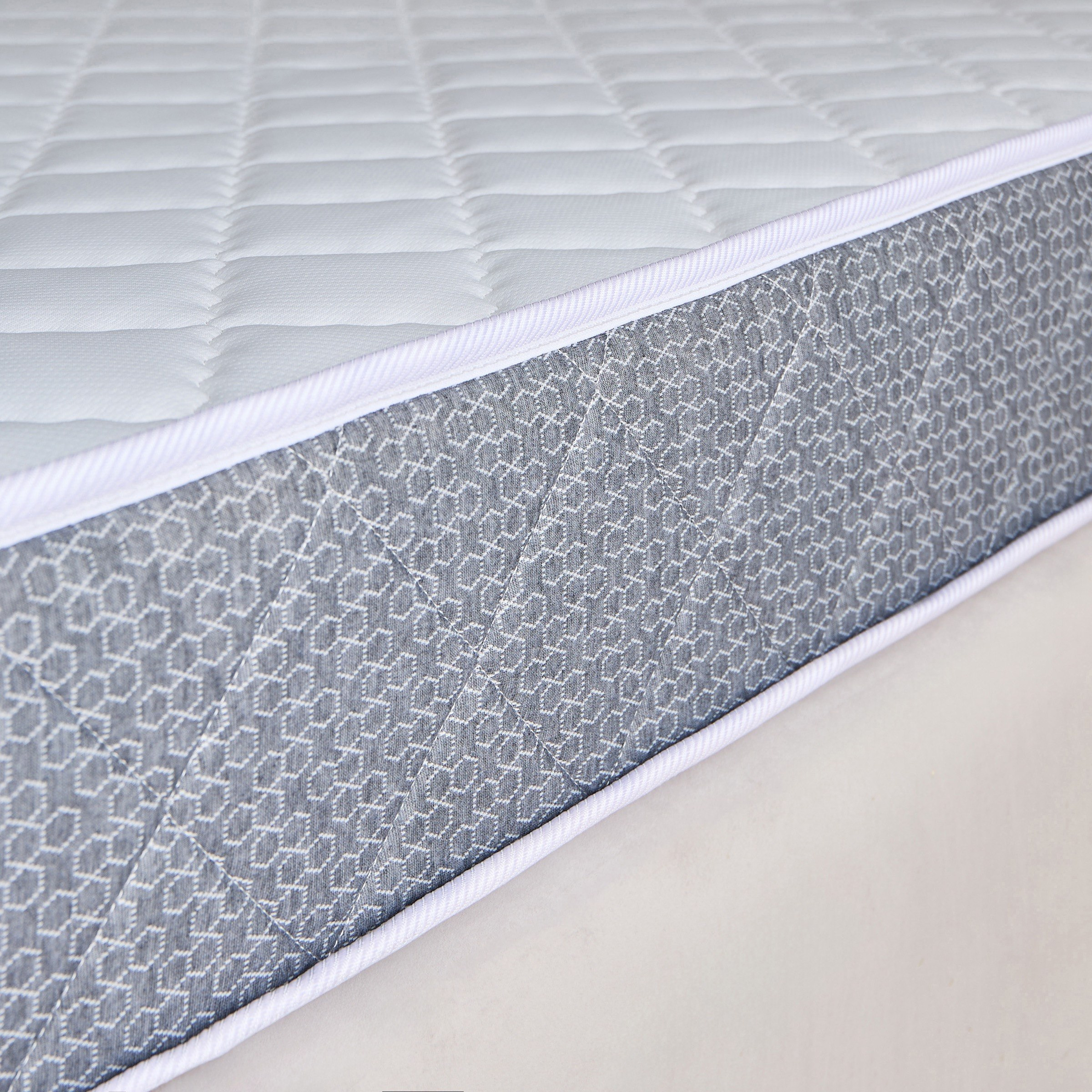 iPrime Nxt High Resilience Bonnell Spring Queen Mattress - 160x200x20 cm-hbxbedroom-mattresses-queen-image-5