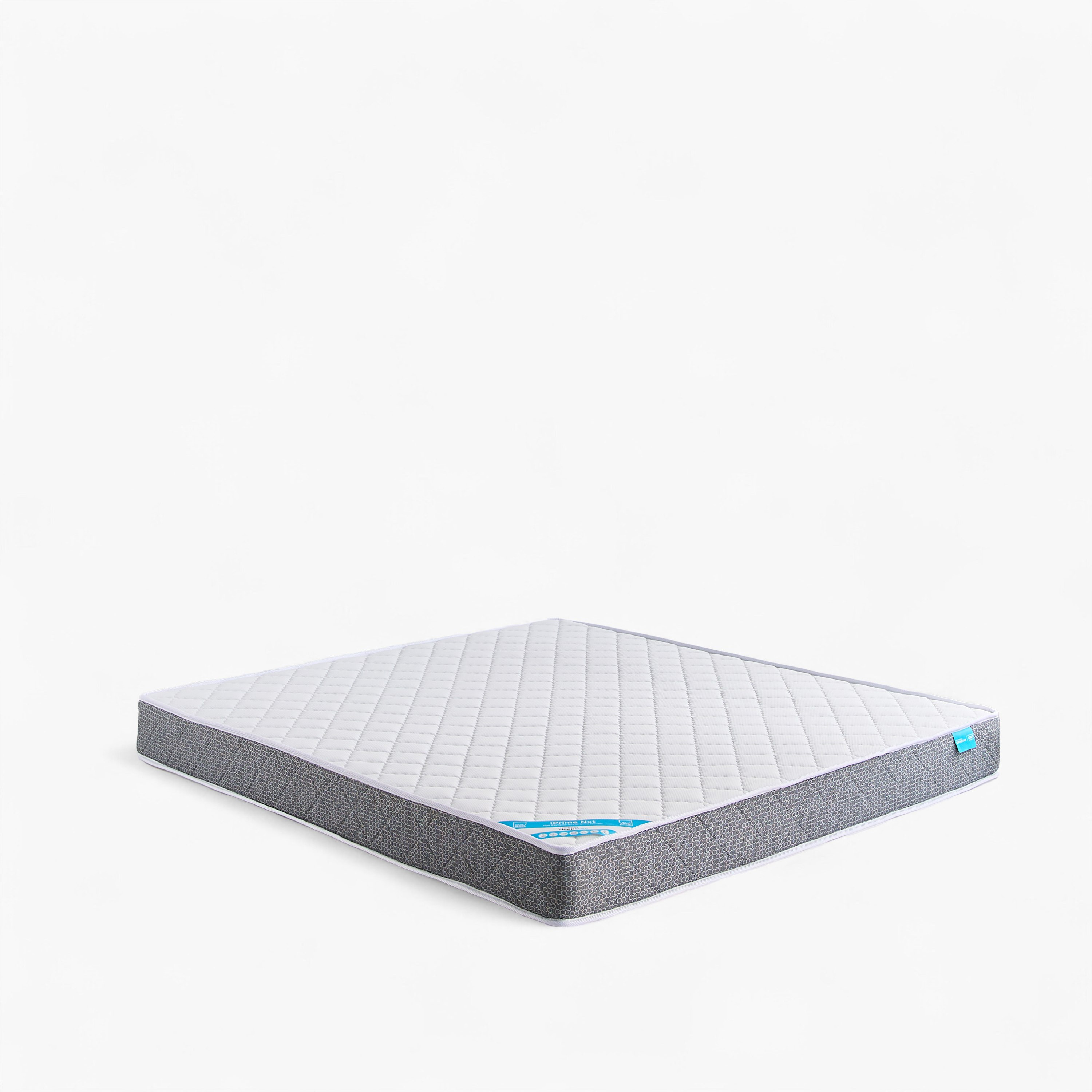 iPrime Nxt High Resilience Bonnell Spring Super King Mattress - 200x200x20 cm-hbxfurniture-mattresses-superking-image-9