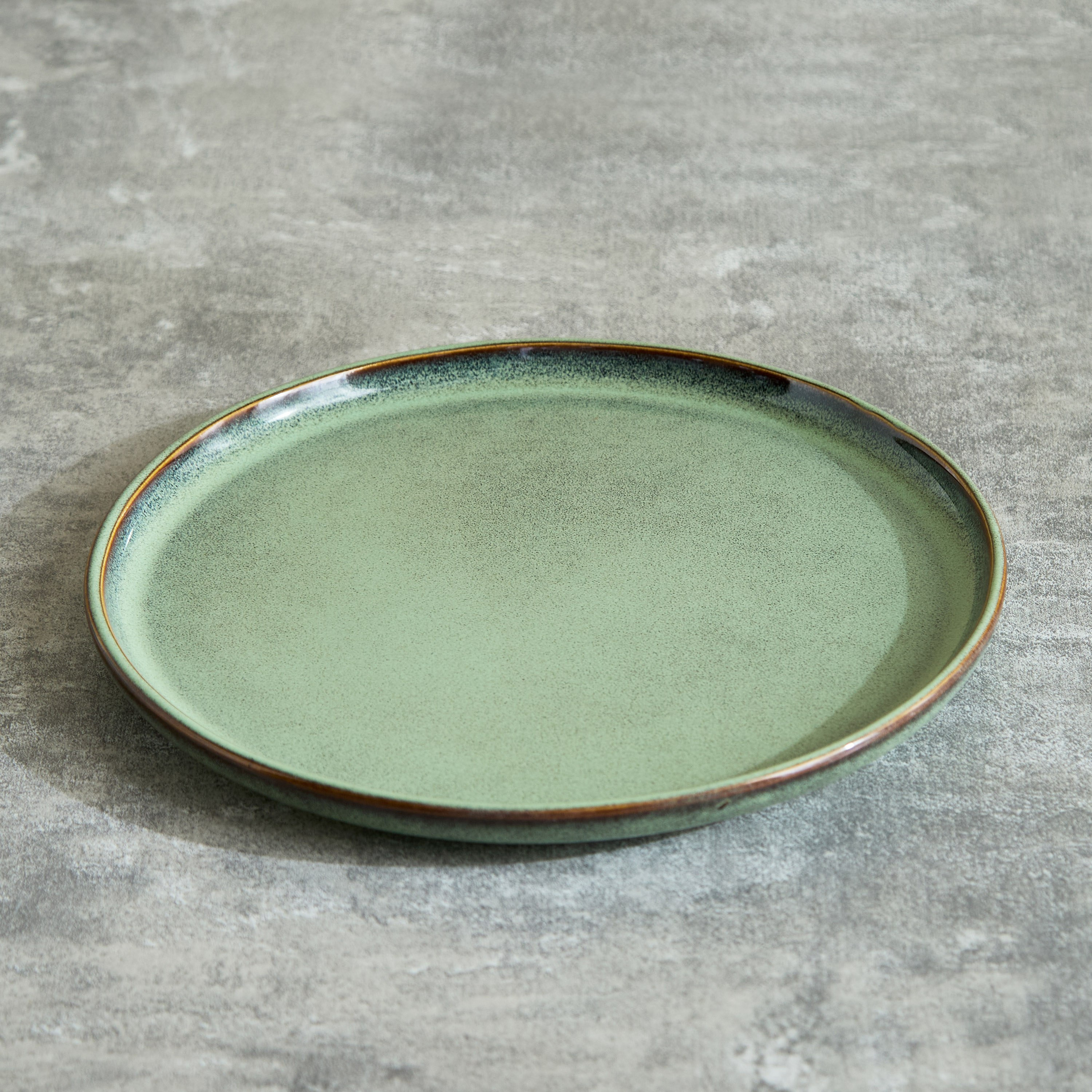 صحن جانبي خزف حجري من لارا - 21 سم-hbxdecorandfurnishings-tabletop-crockery-image-1