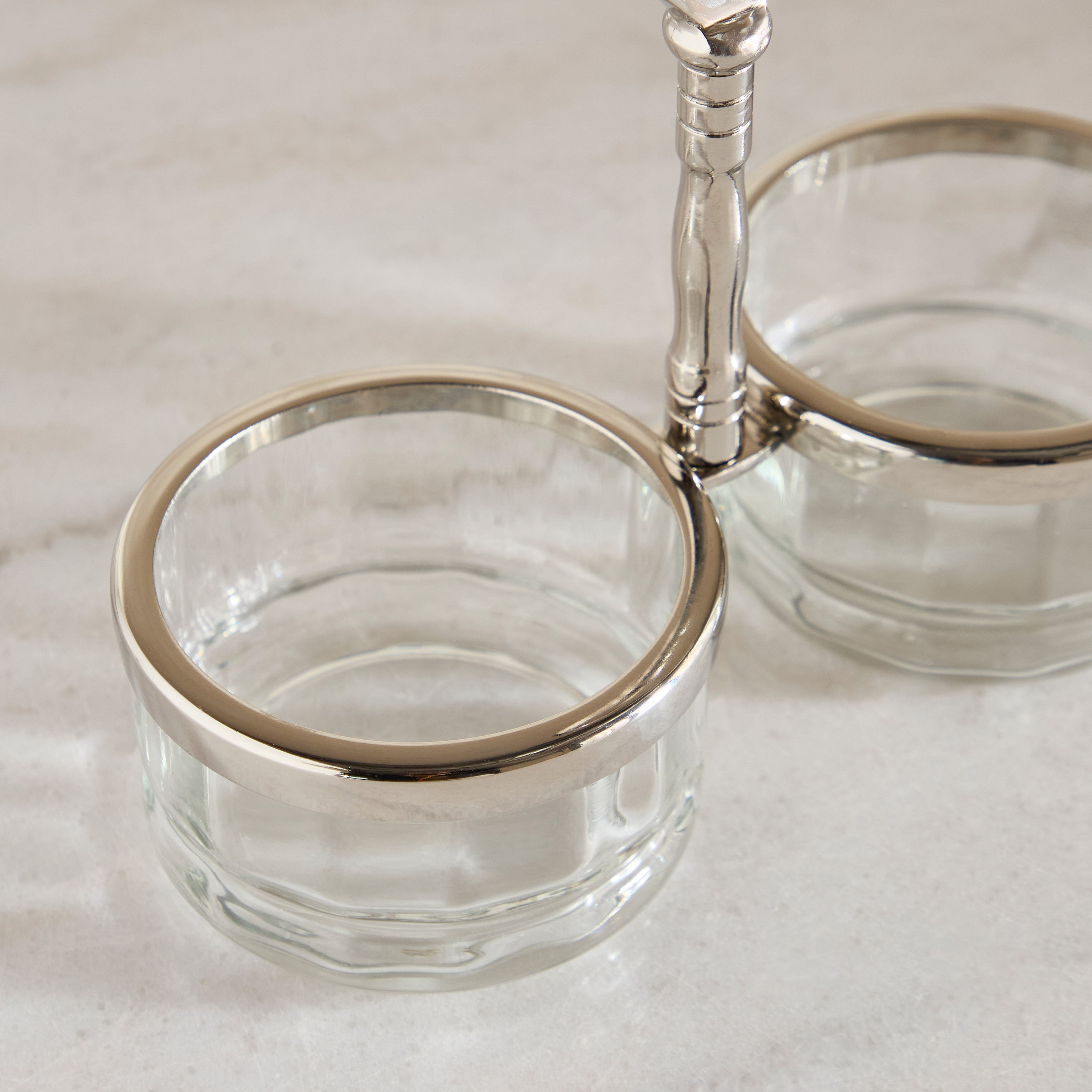 Oriental 2-Compartment Glass Serving Dish - 23x12.5x18 cm-hbxdecorandfurnishings-tabletop-serveware-image-3
