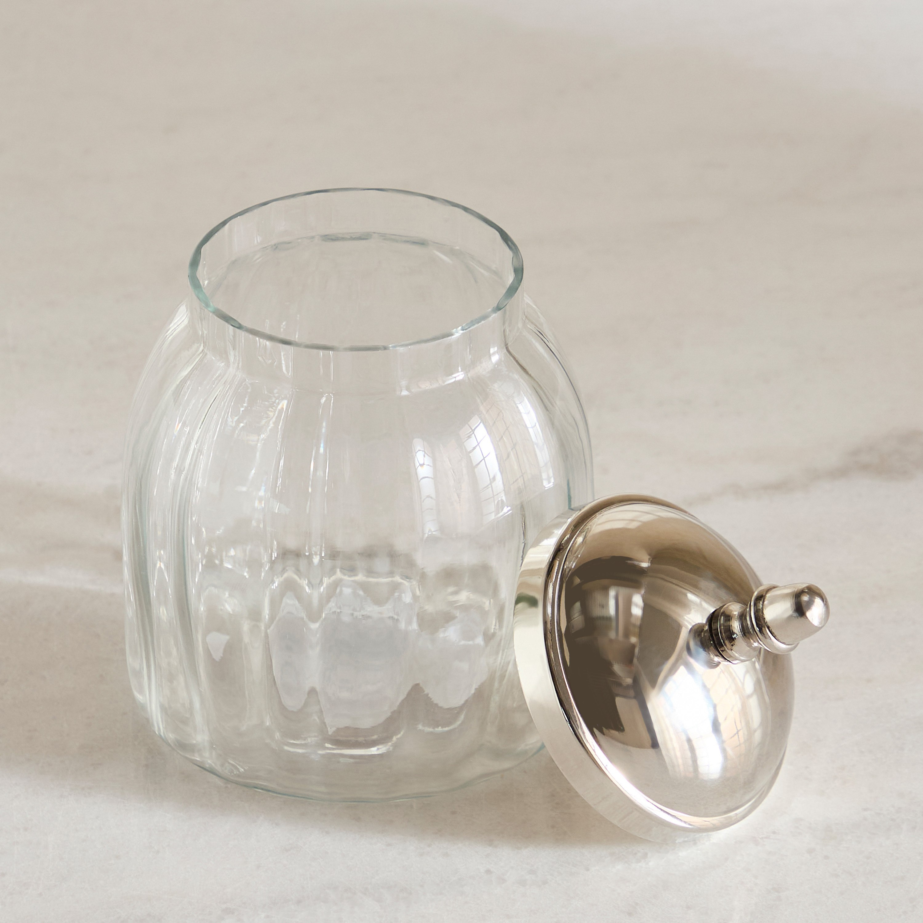 Oriental Glass Jar - 12.5x12.5x16 cm-hbxhomeware-hbxkitchen-image-3