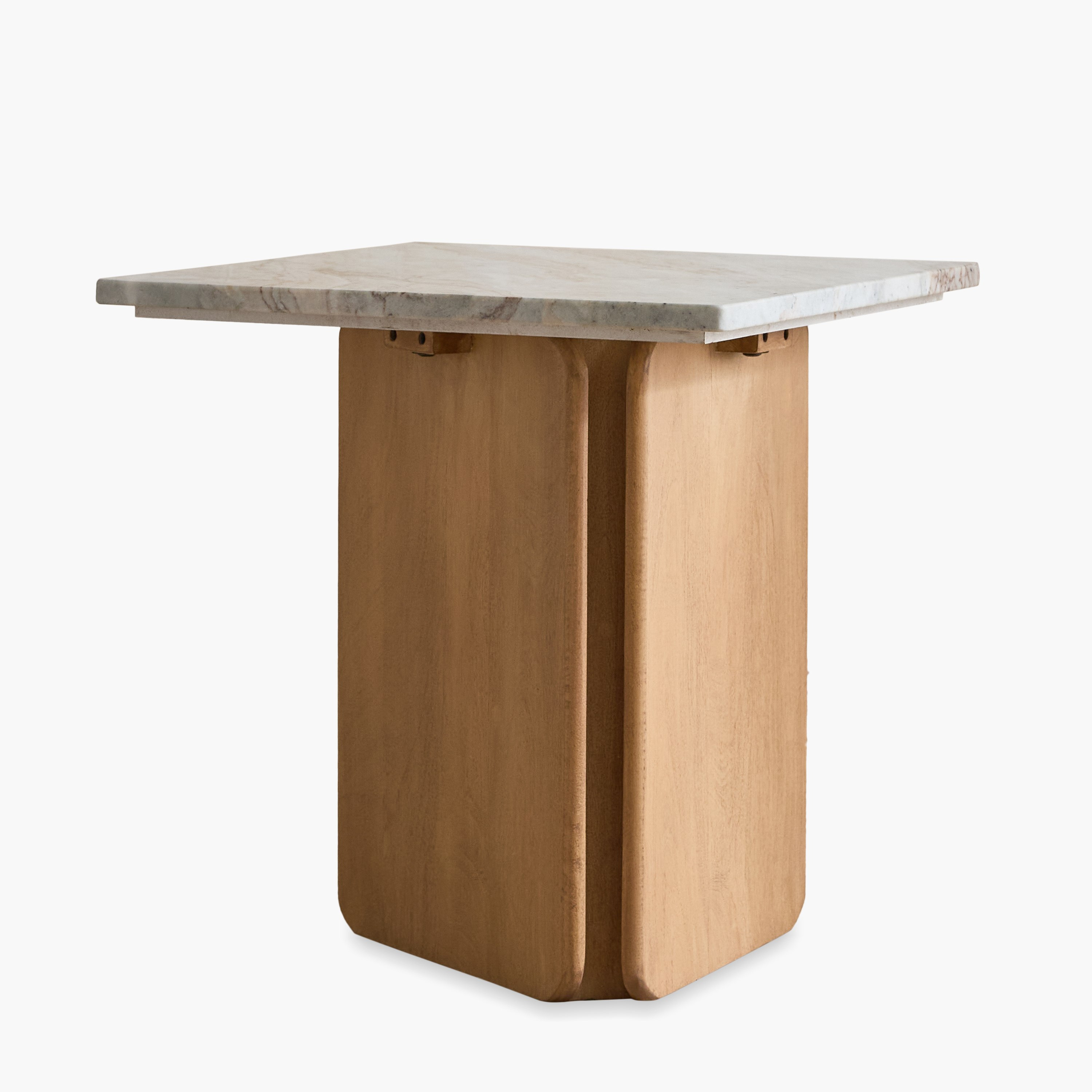 طاولة جانبية بسطح رخام طبيعي وقاعدة خشب صلب بيلمار من كافون-hbxfurniture-livingroom-endtables-image-7