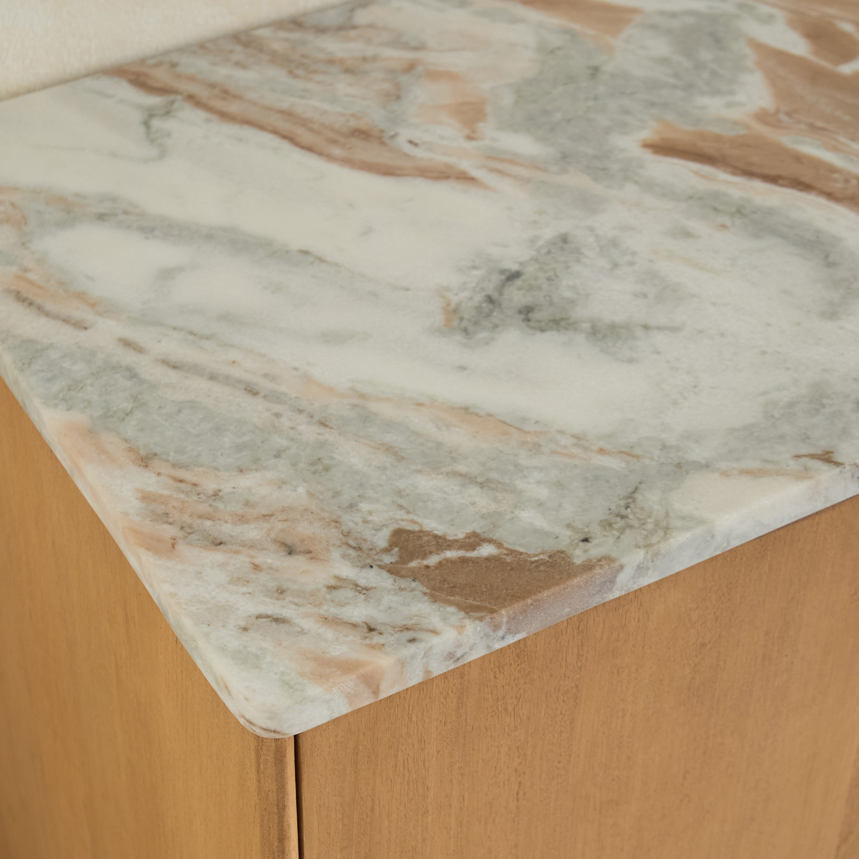 Cavon Bellmar Genuine Marble Top 1.6 Meter 3-Door Solid Wood Sideboard-hbxfurniture-diningroom-buffetsandsideboards-image-4