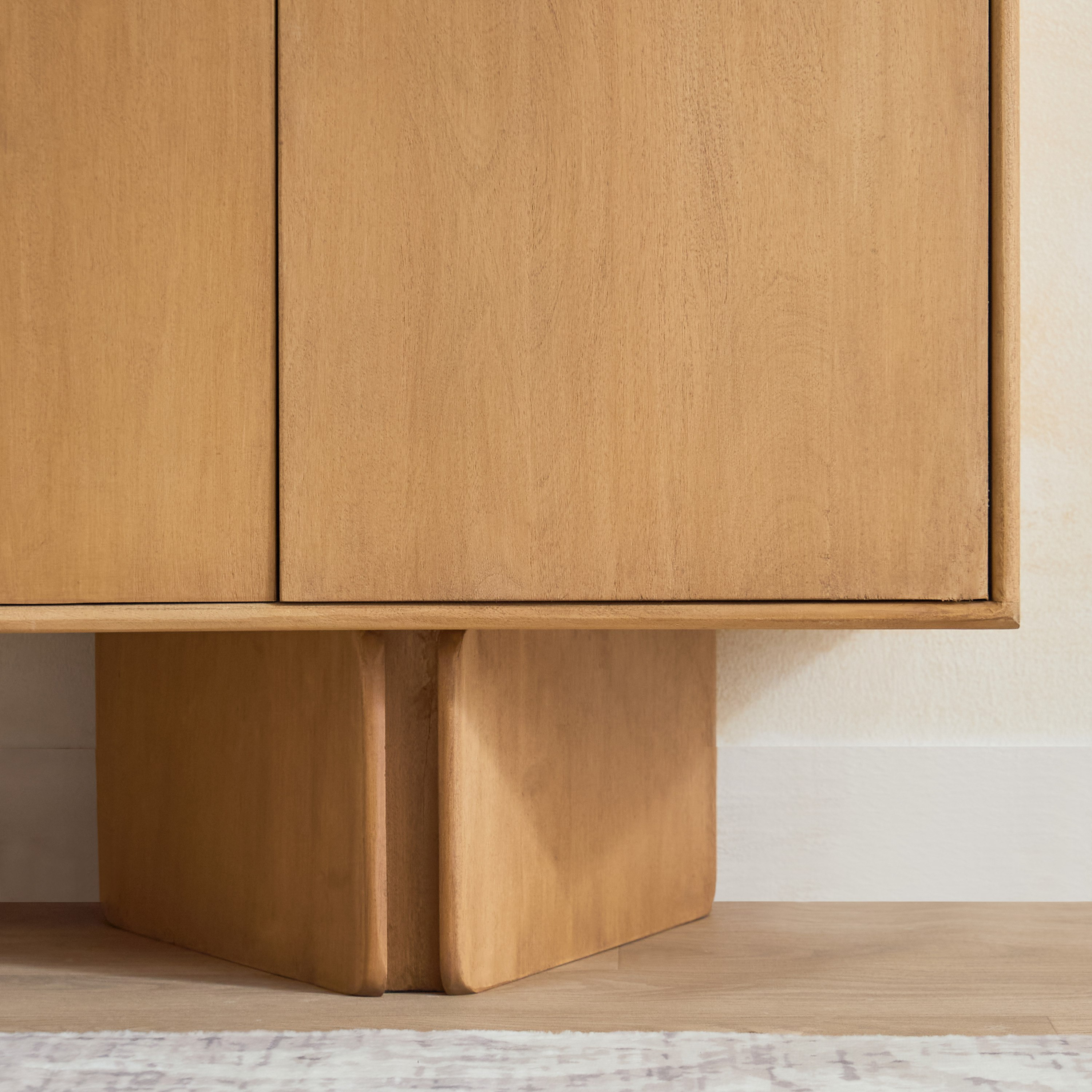 Cavon Bellmar Genuine Marble Top 1.6 Meter 3-Door Solid Wood Sideboard-hbxfurniture-diningroom-buffetsandsideboards-image-7
