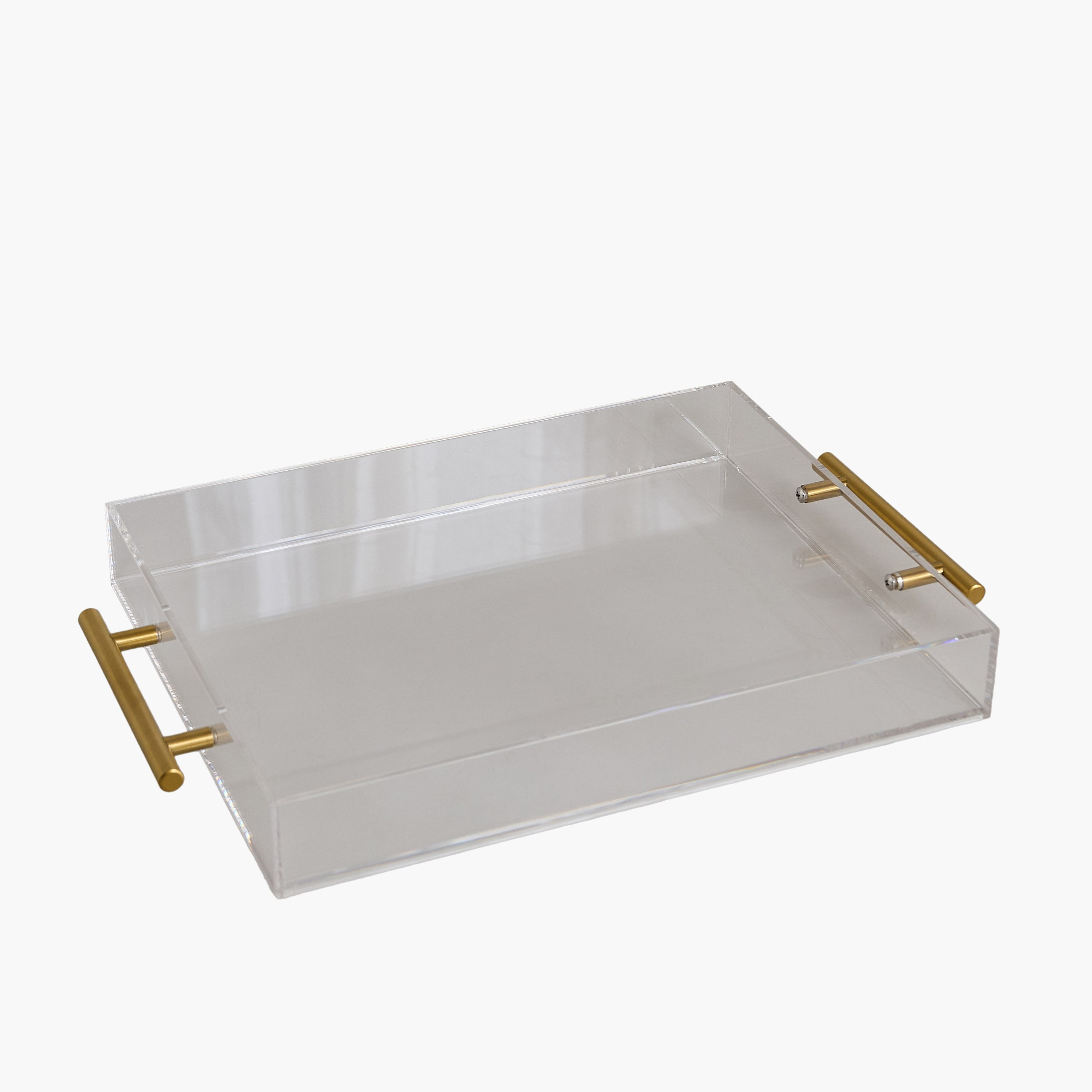 Bella Acrylic Serving Tray - 43x28x5 cm-hbxdecorandfurnishings-tabletop-serveware-image-9