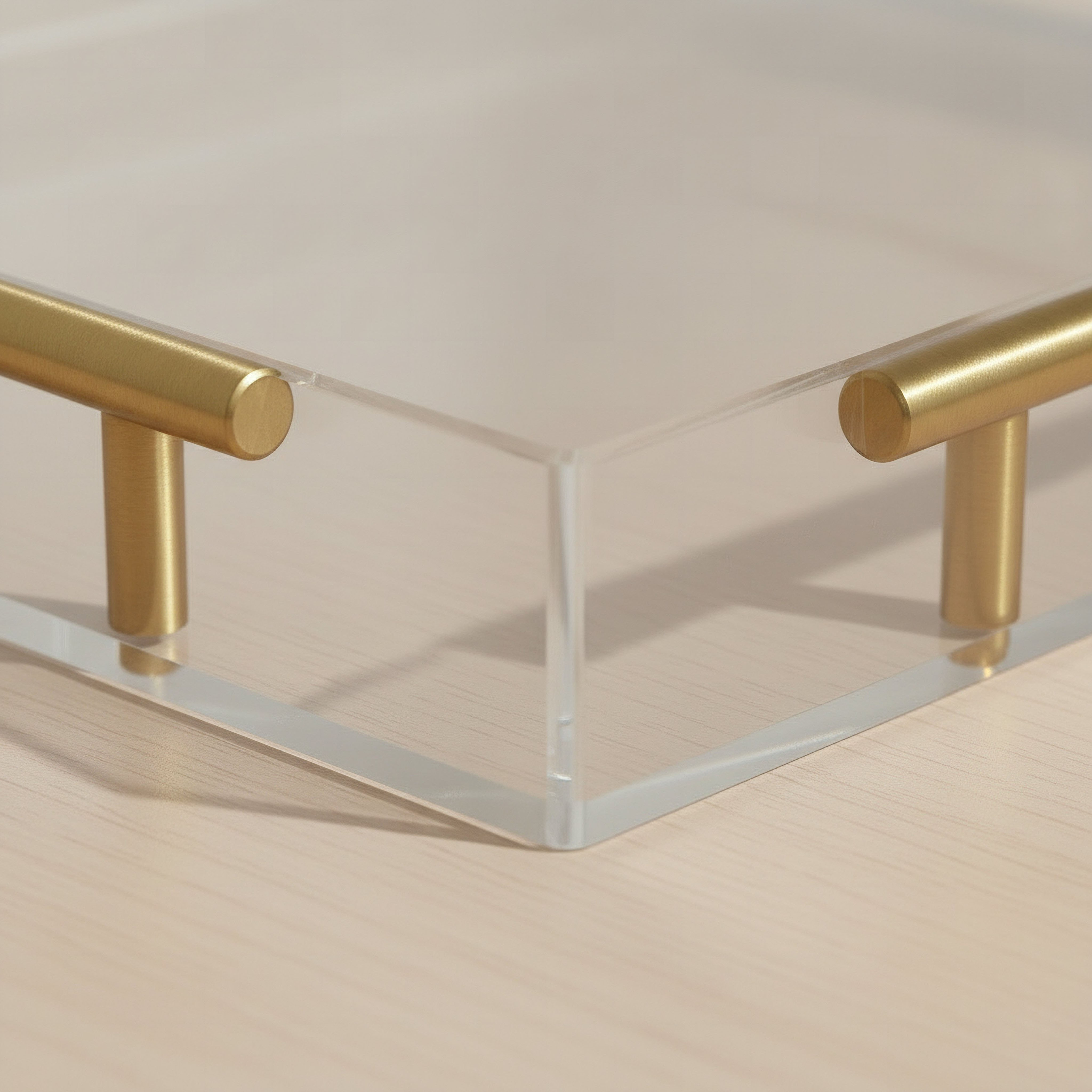 Bella Acrylic Serving Tray - 43x28x5 cm-hbxdecorandfurnishings-tabletop-serveware-image-2