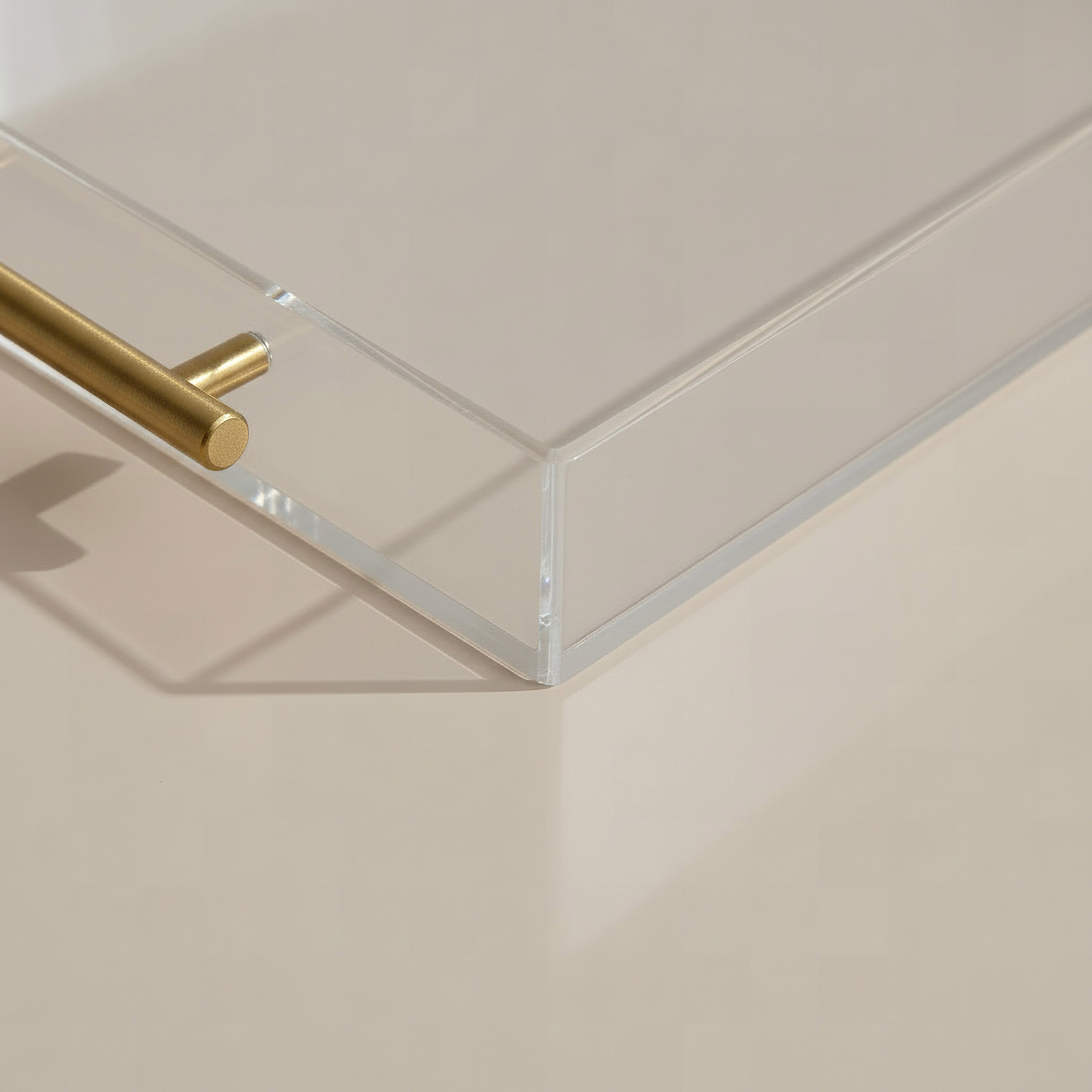 Bella Acrylic Serving Tray - 43x28x5 cm-hbxdecorandfurnishings-tabletop-serveware-image-3