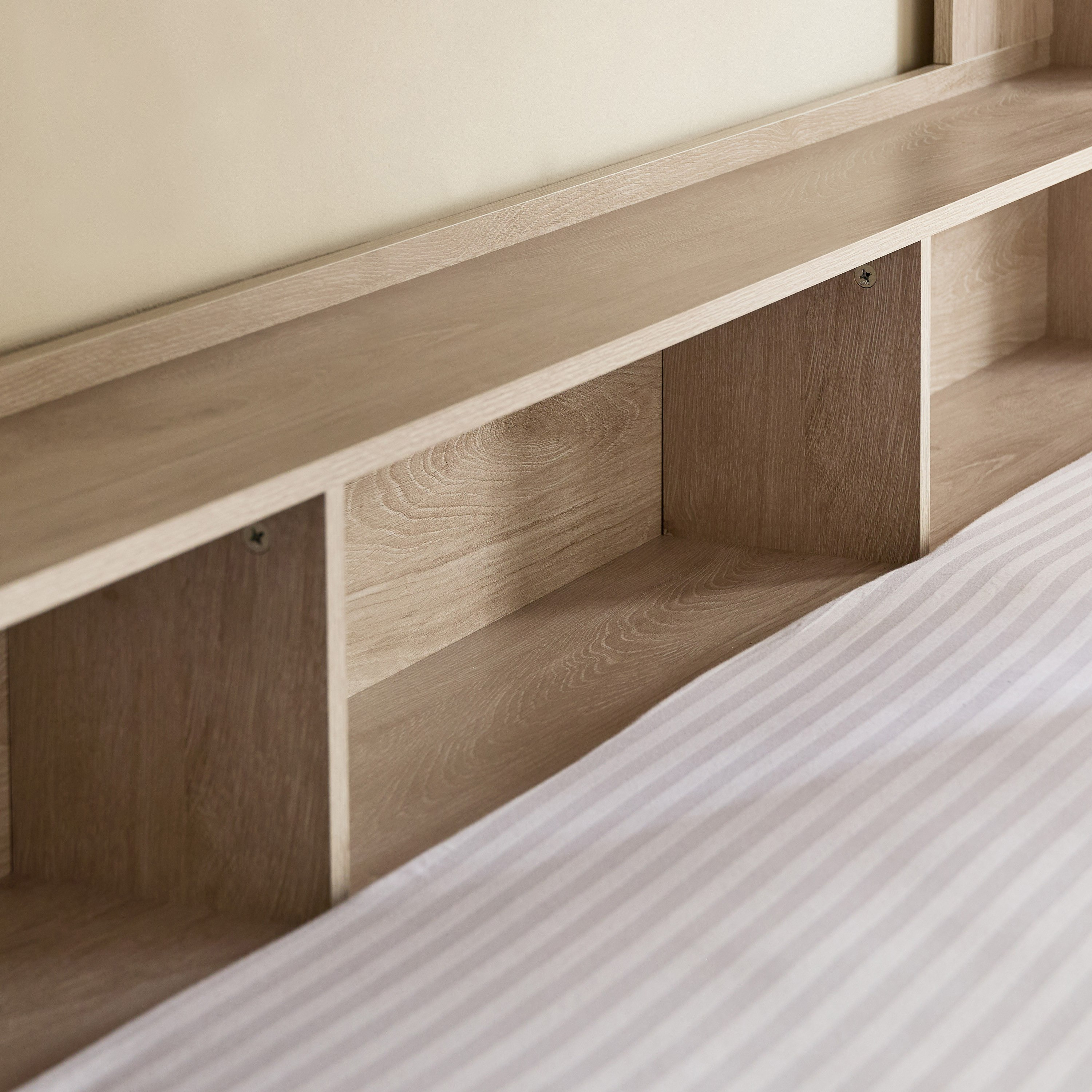 Ivory Halmstad Single Bunk Bed with Trundle - 90x200 and 120x200 cm-hbxkidsandyouth-bedsandbedsets-bunkbeds-single-image-6