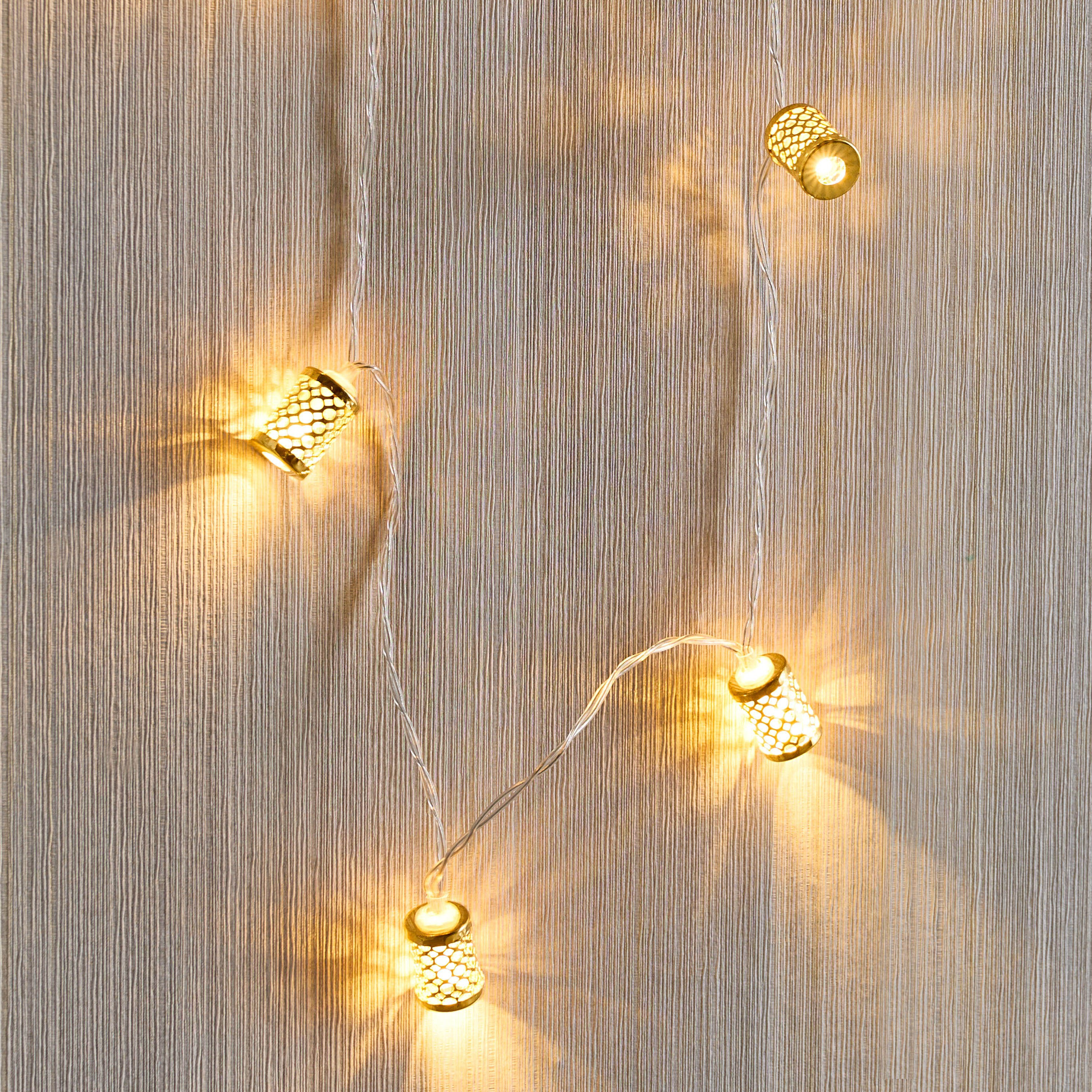 Orla 3AA 10 LED Metal Carved Tube String Light - 172 cm-hbxdiningroom-lighting-decorativesandstringlights-image-6
