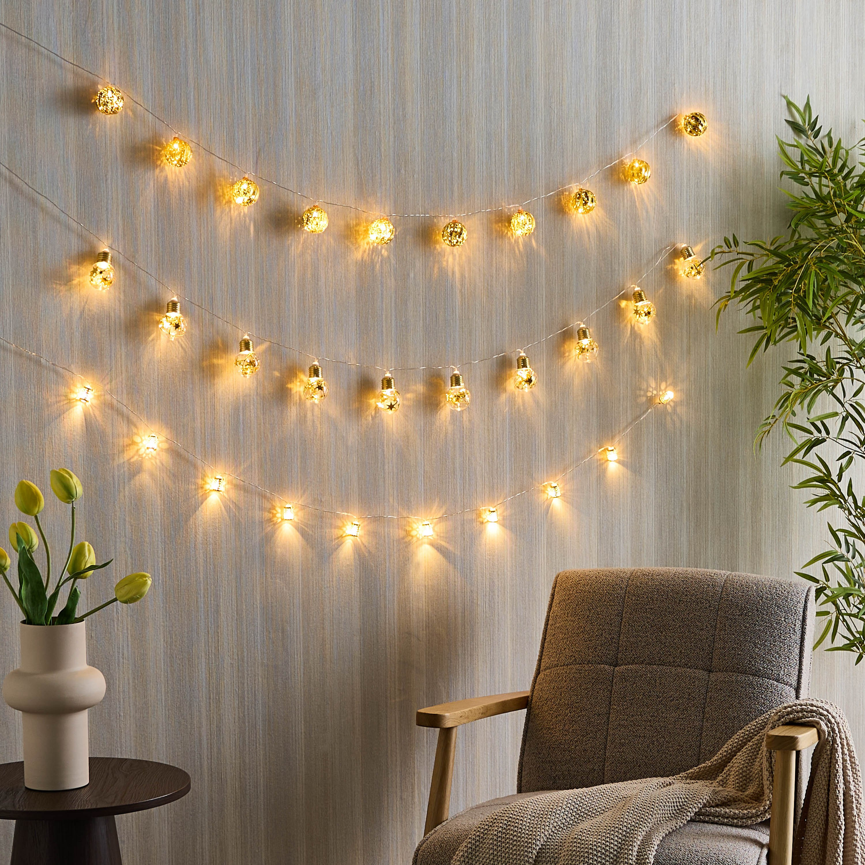 Orla 3AA 10 LED Metal Carved Tube String Light - 172 cm-hbxdiningroom-lighting-decorativesandstringlights-image-8