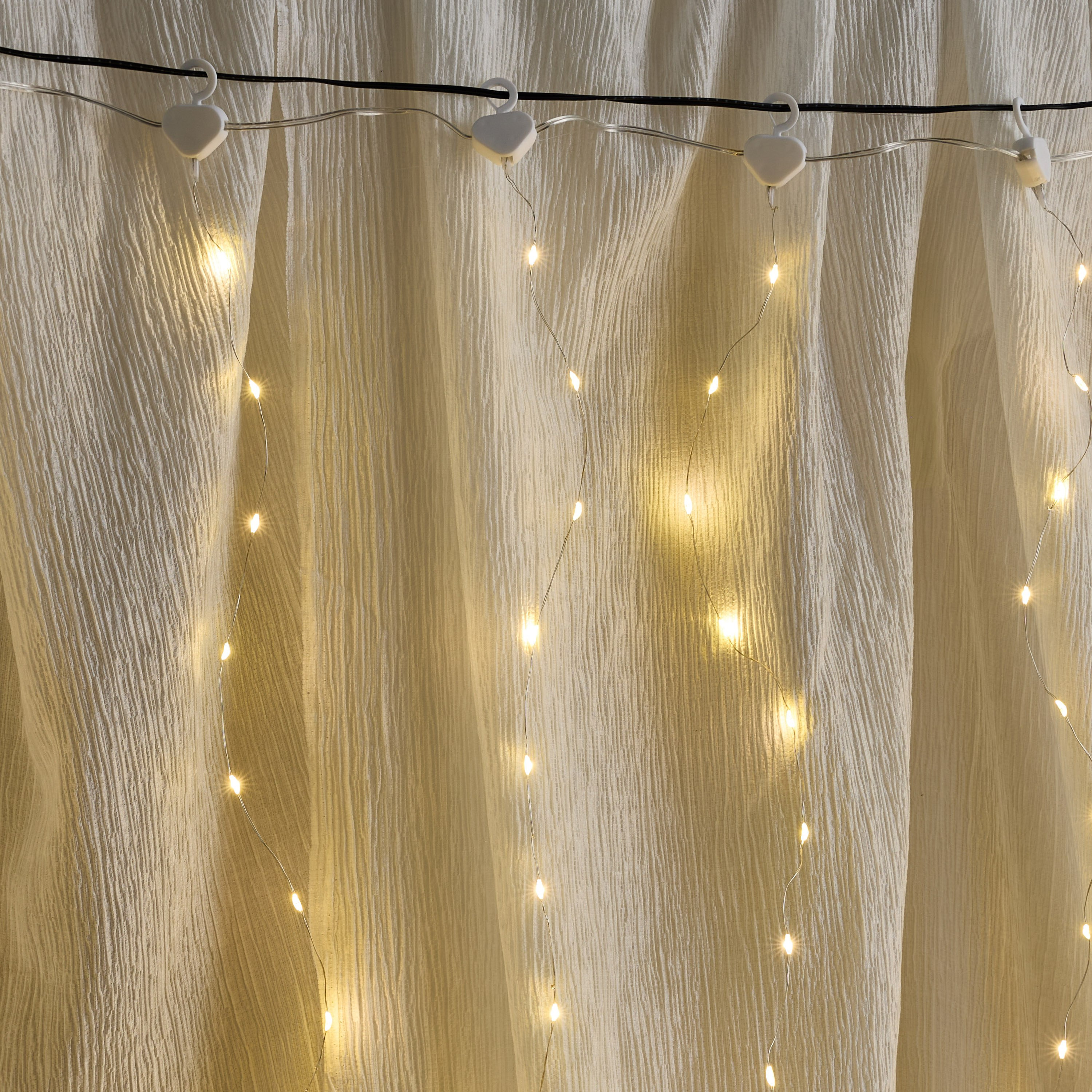 Orla 250 LED USB Operated Curtain String Light - 100x125 cm-hbxdiningroom-lighting-decorativesandstringlights-image-6