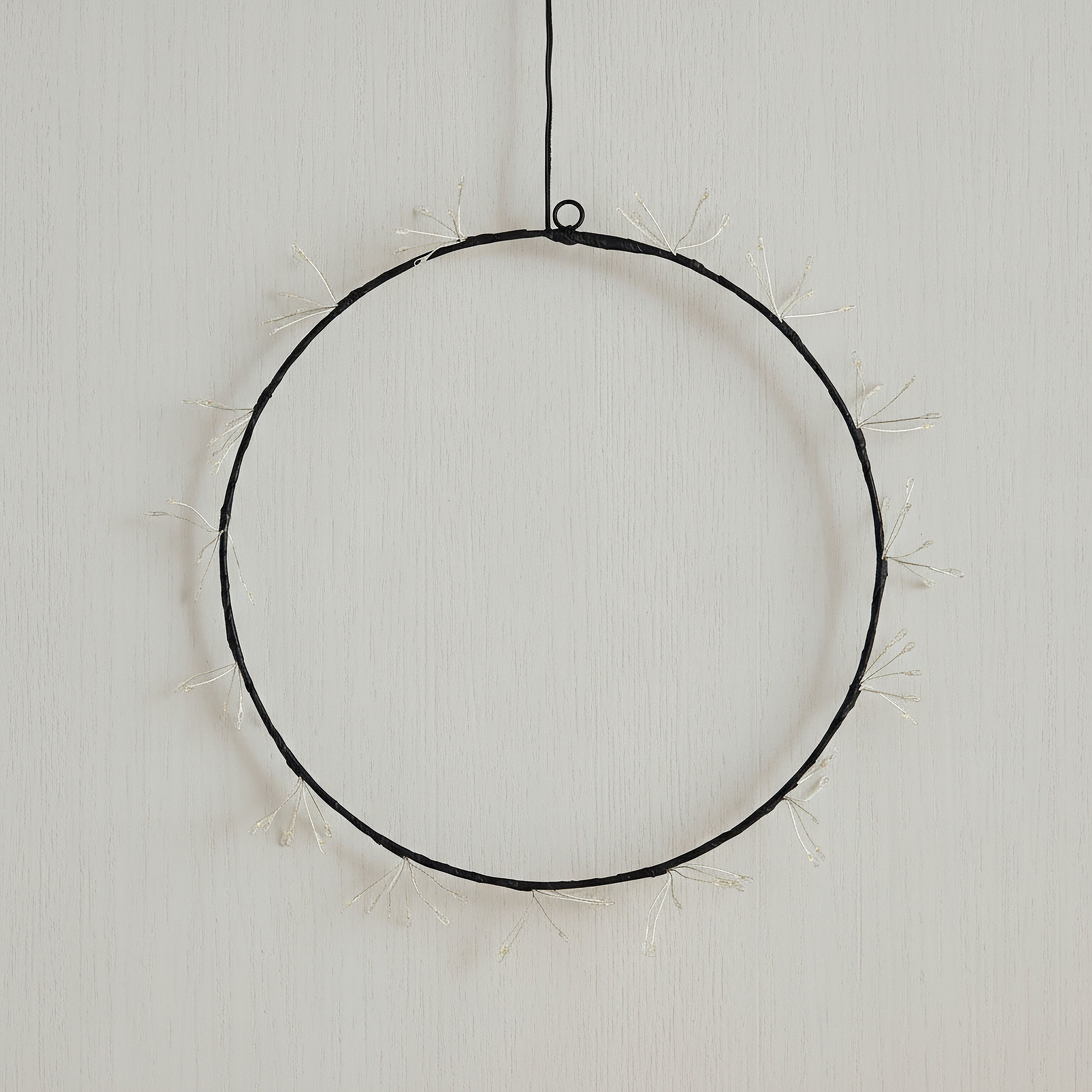 Orla 90 LED Round Metal Hanging Light - 30 cm-hbxdiningroom-lighting-decorativesandstringlights-image-2