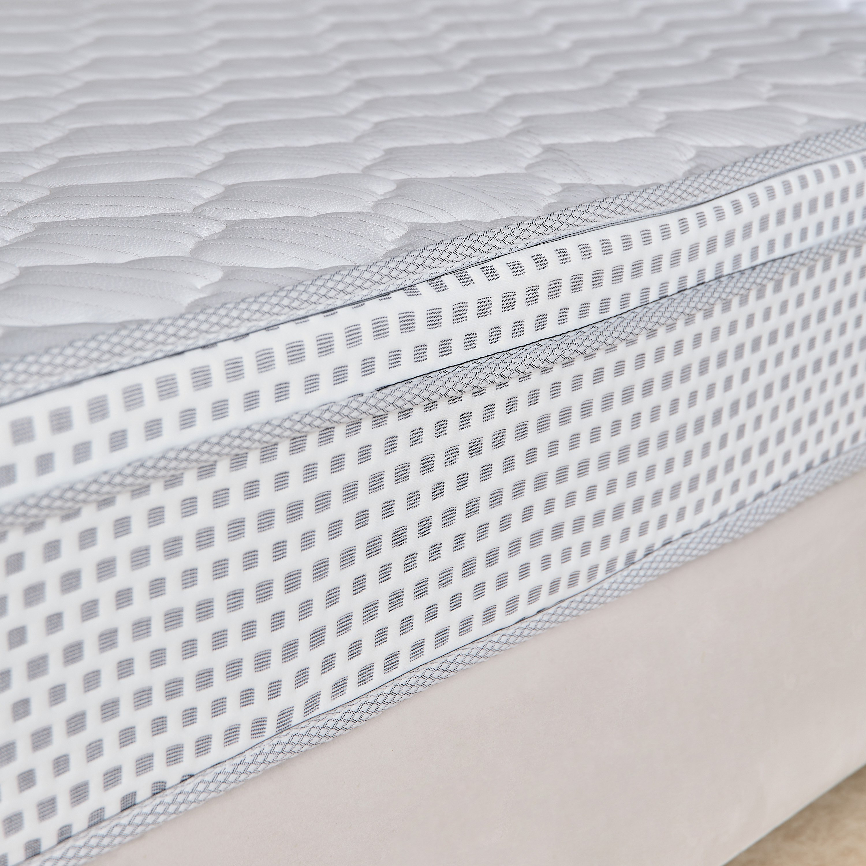 iSleepEase Repose Nxt Box Top Bonnell Spring Twin Mattress - 120x200x24 cm-hbxfurniture-mattresses-twin-image-4