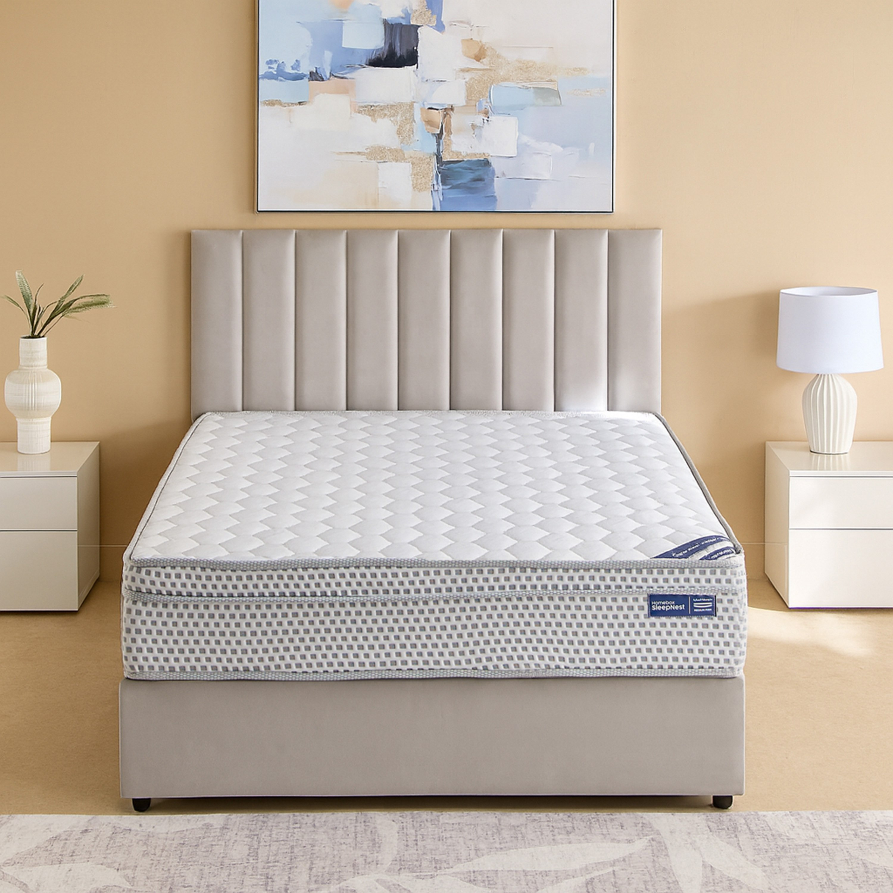 iSleepEase Repose Nxt Box Top Bonnell Spring Queen Mattress - 150x200x24 cm-hbxbedroom-mattresses-queen-image-3