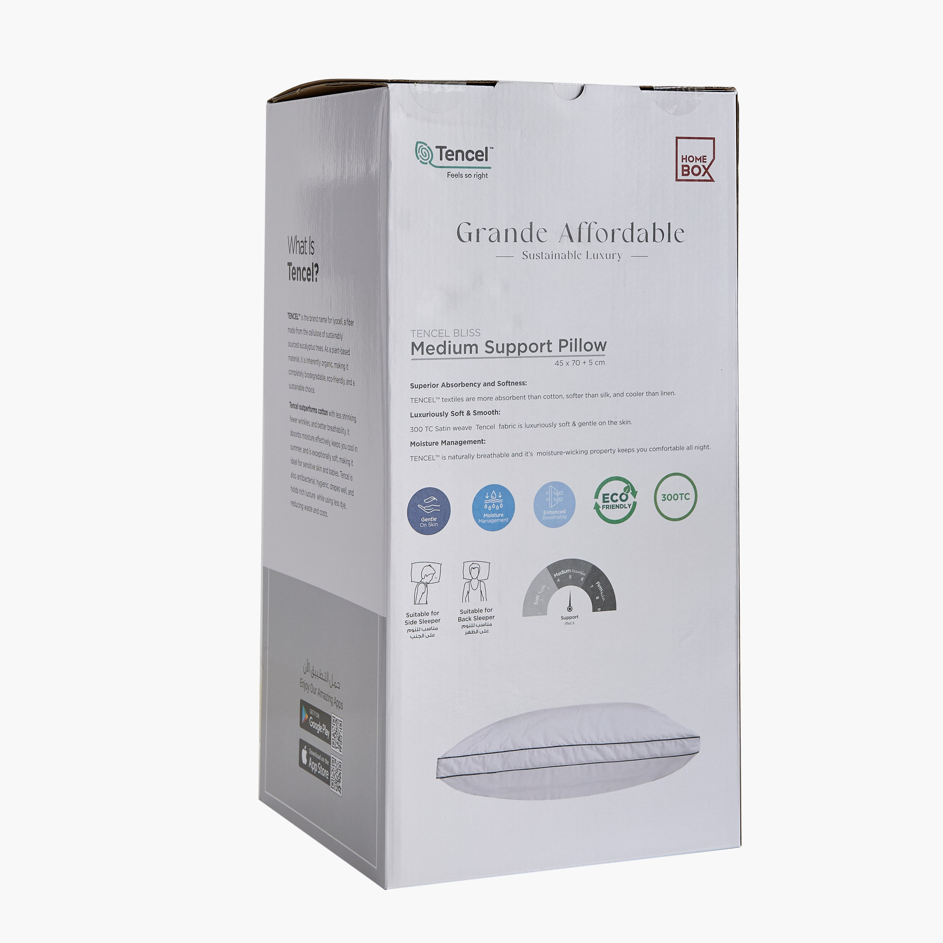 Tencelbliss 300 Thread Count Tencel Super King Duvet Inner - 240x220 cm-hbxhomeware-hbxbedroom-image-7
