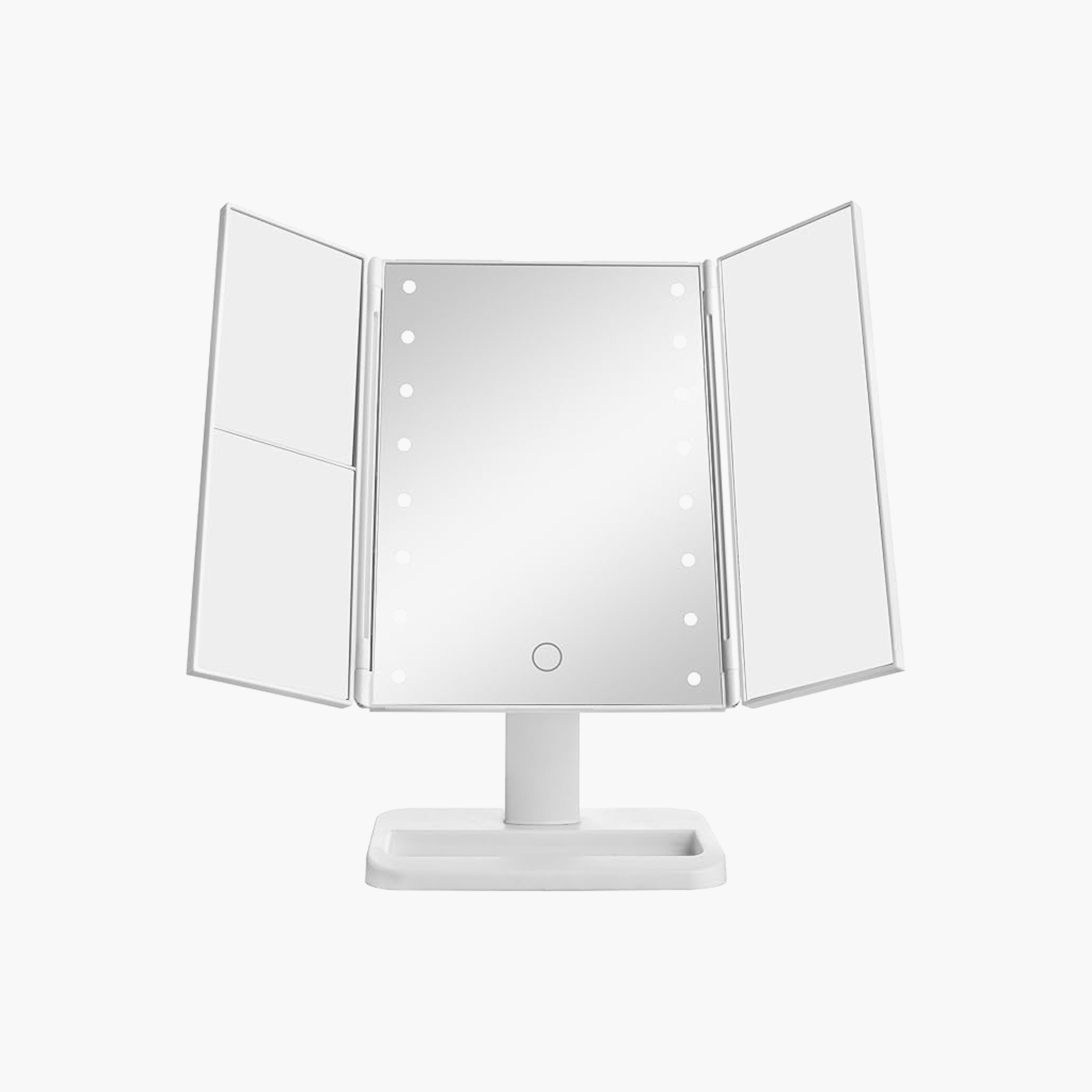 Aria Optical LED Make-Up Mirror - 18x11.6x29.5 cm-hbxbedroom-bedroomaccessories-jewelleryboxesandholders-image-2
