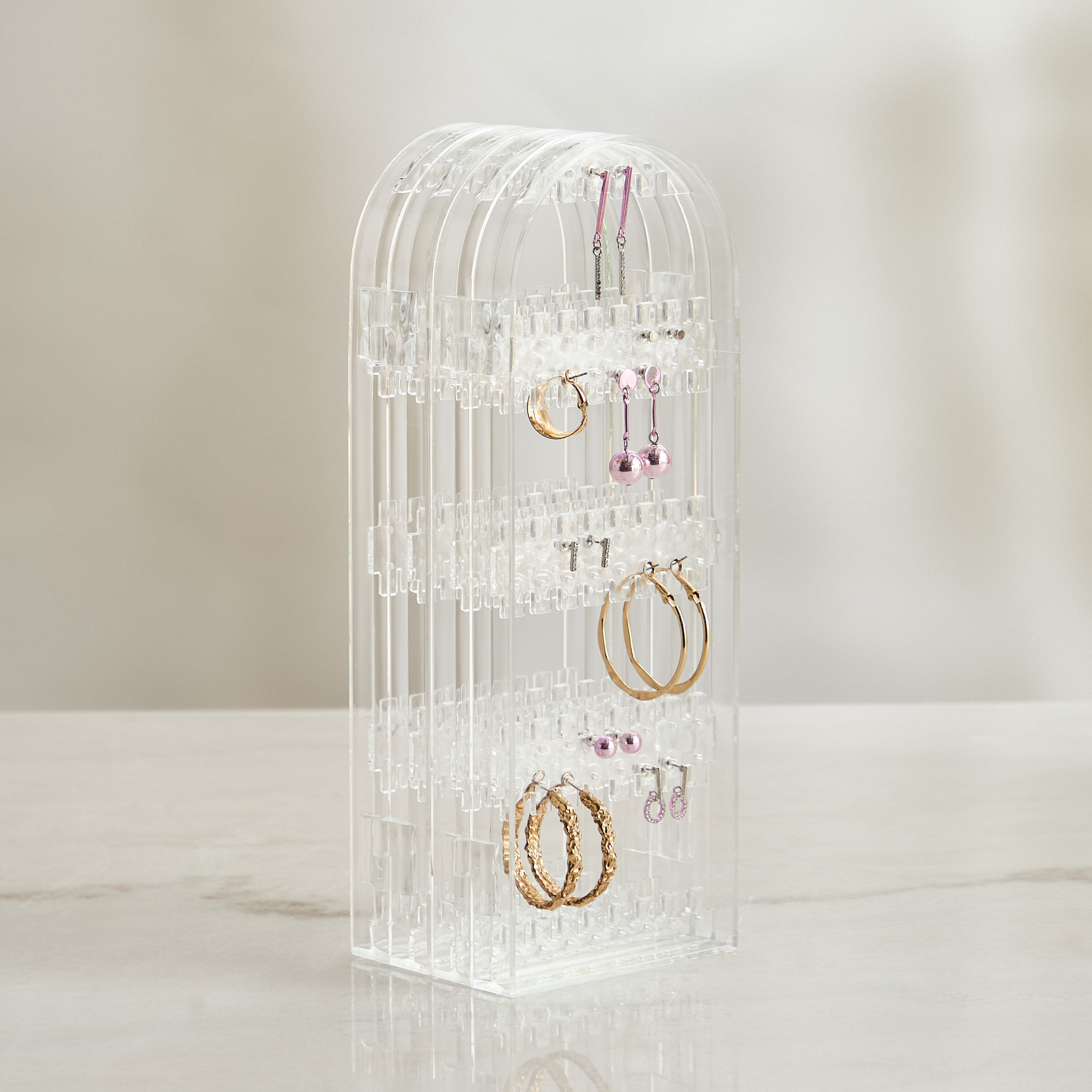 Crystal Jewellery Folding Stand - 28.2x43.8x2.5 cm-hbxbedroom-bedroomaccessories-jewelleryboxesandholders-image-6