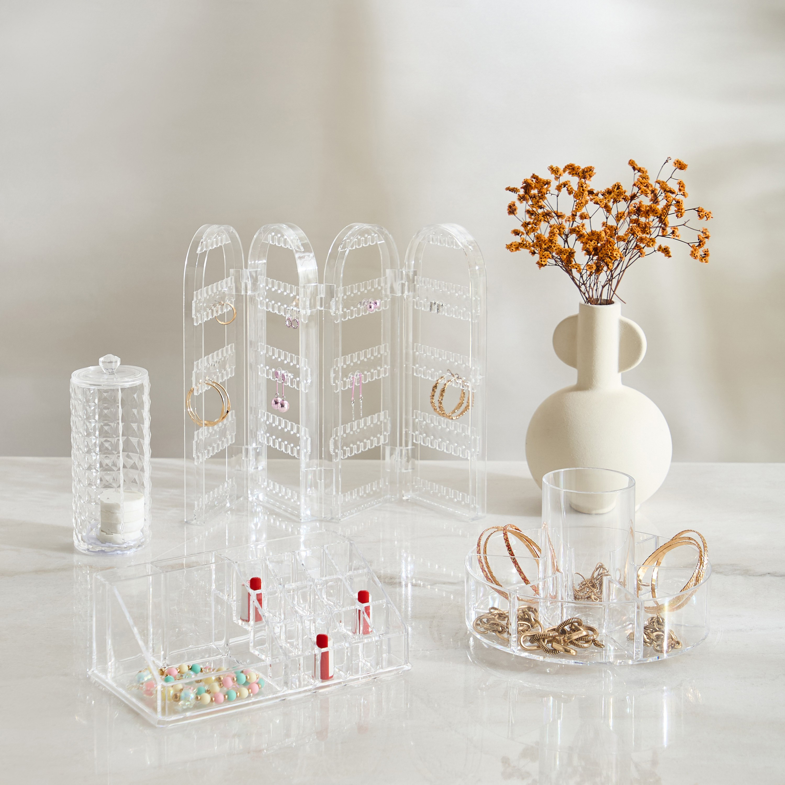 Crystal Jewellery Folding Stand - 28.2x43.8x2.5 cm-hbxbedroom-bedroomaccessories-jewelleryboxesandholders-image-8