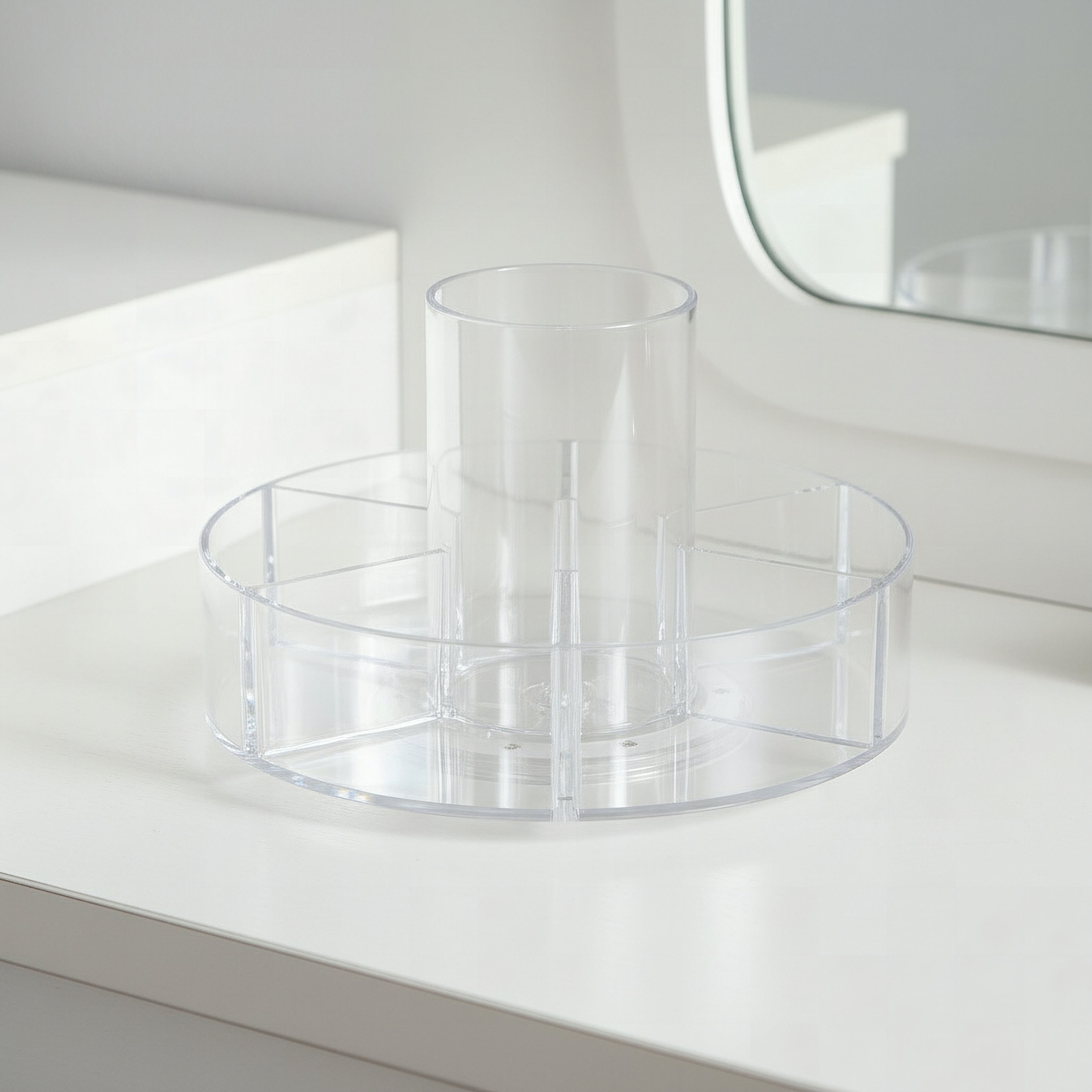 منظم مستحضرات تجميل دوار من كريستال-hbxbedroom-bedroomaccessories-jewelleryboxesandholders-image-1