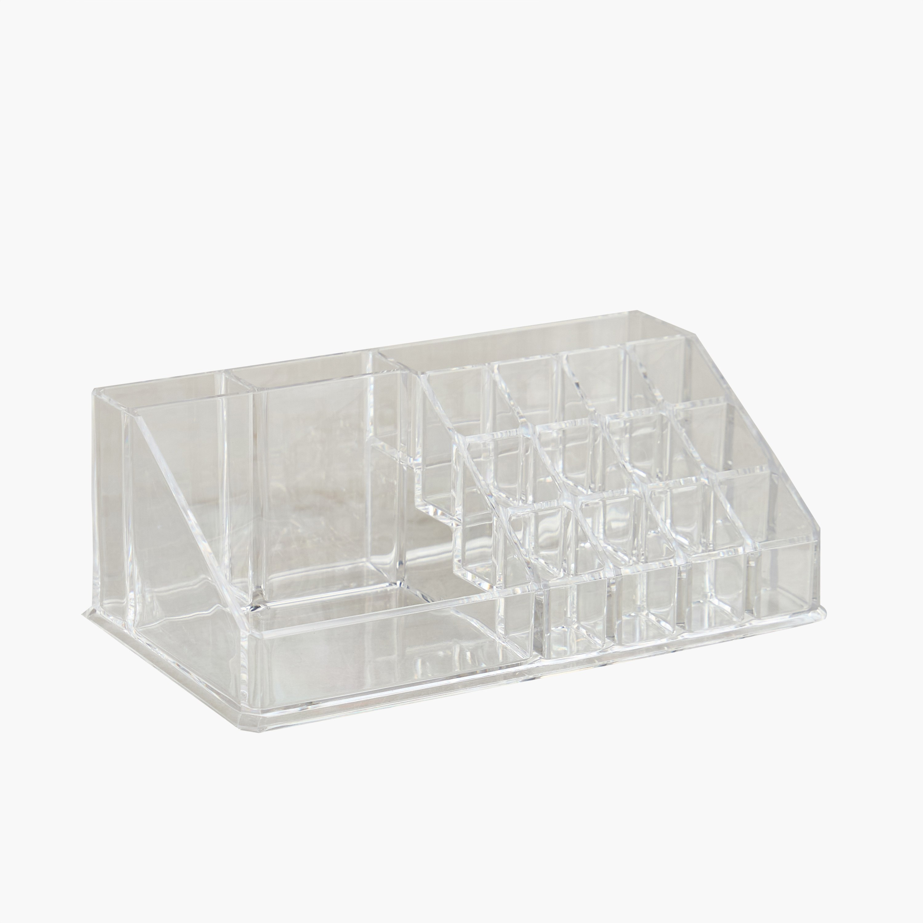 Crystal Cosmetics Holder - 22.3x12.8x8.1 cm-hbxbedroom-bedroomaccessories-jewelleryboxesandholders-image-8