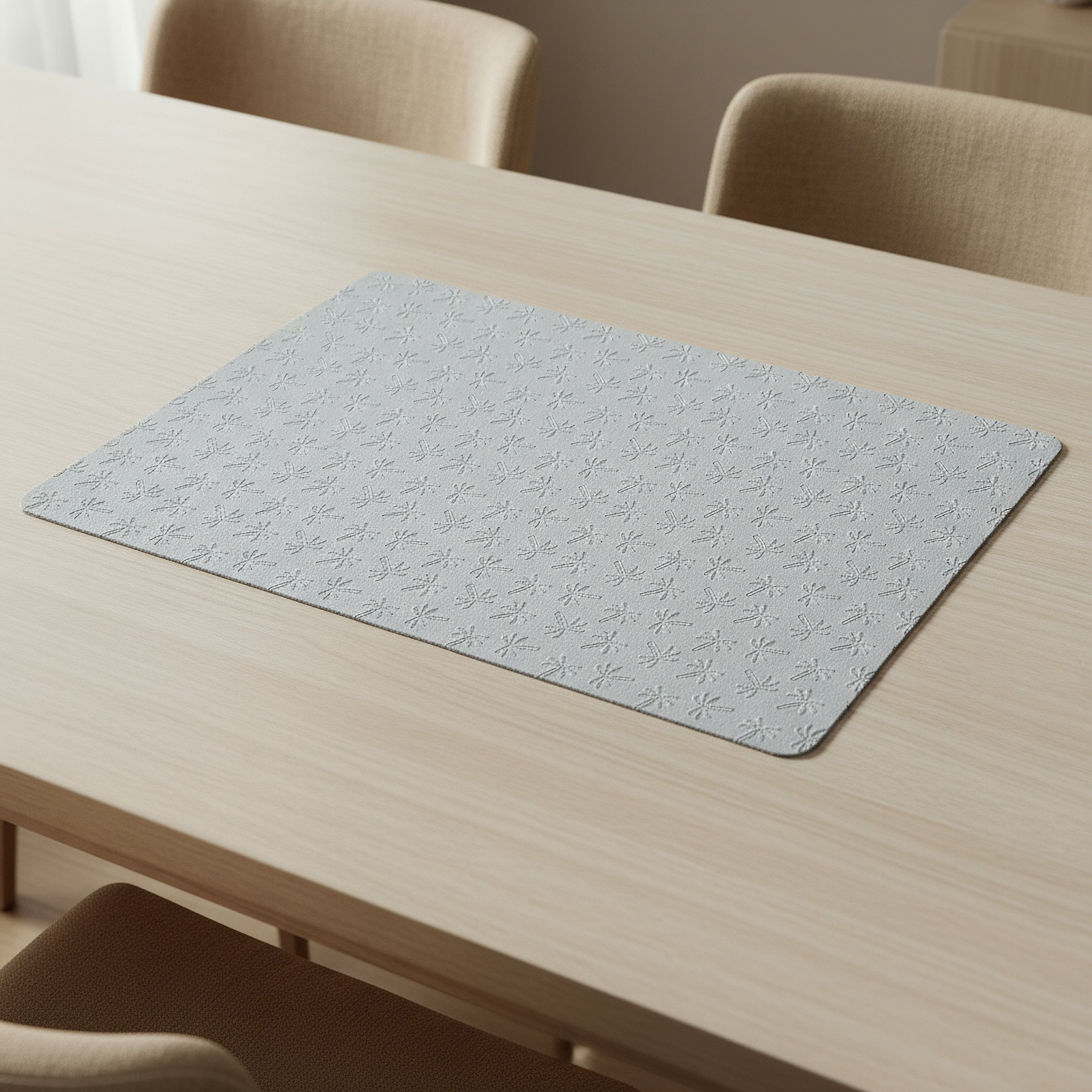 LayOn Palm Embossed Placemat - 30x45 cm-hbxdecorandfurnishings-homefurnishings-tablelinens-image-1