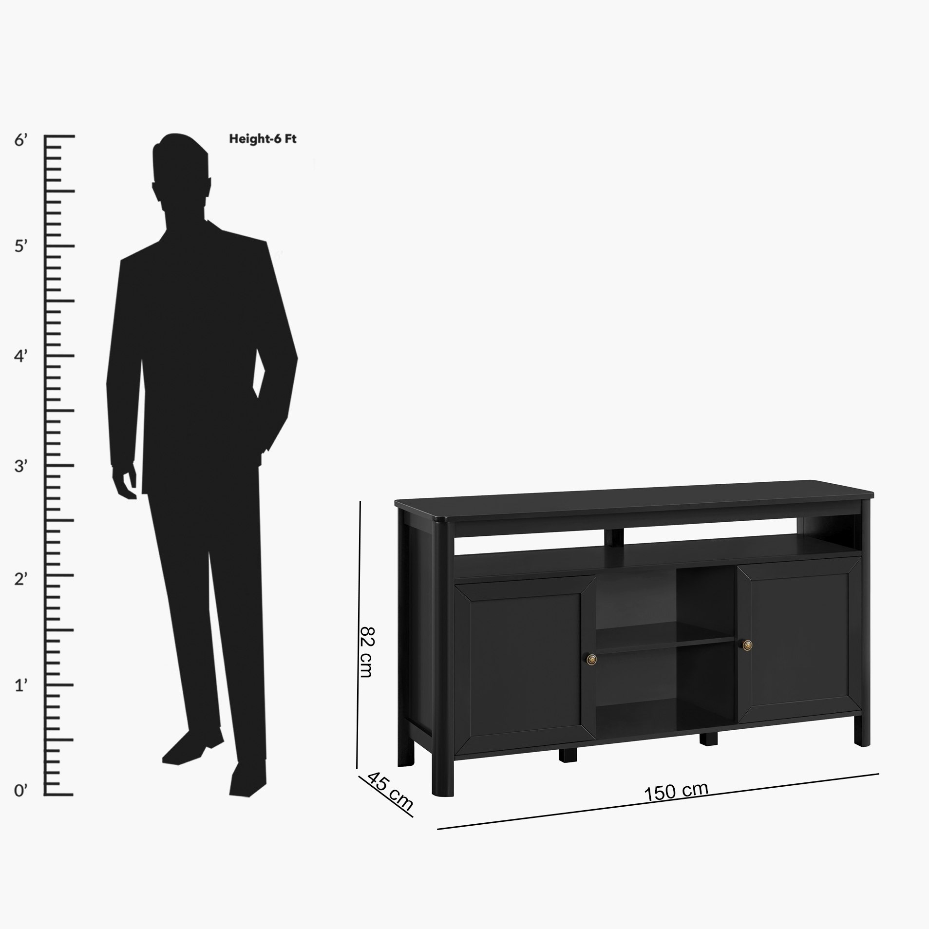 Scandi 2-Door Sideboard-hbxfurniture-diningroom-buffetsandsideboards-image-4