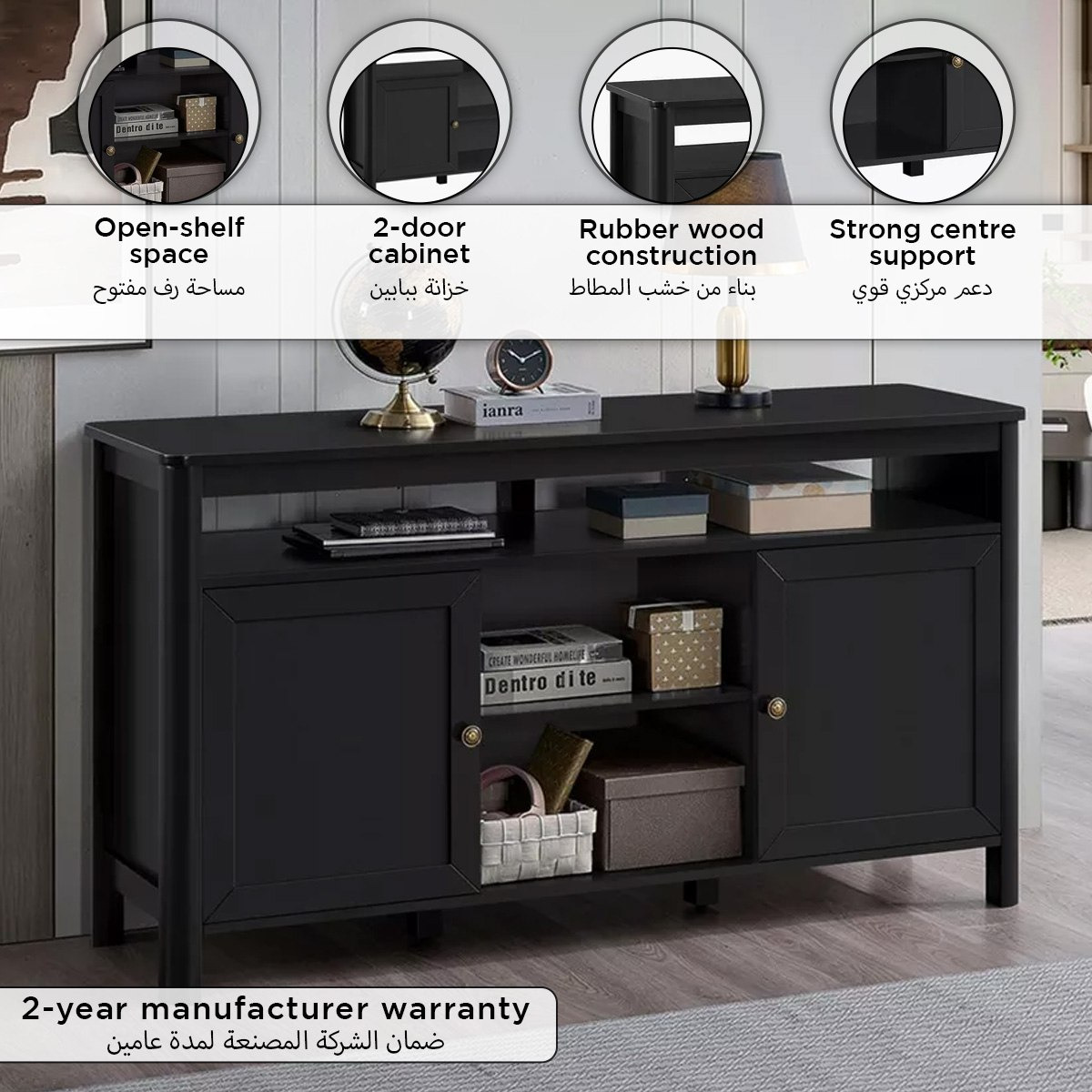Scandi 2-Door Sideboard-hbxfurniture-diningroom-buffetsandsideboards-image-5
