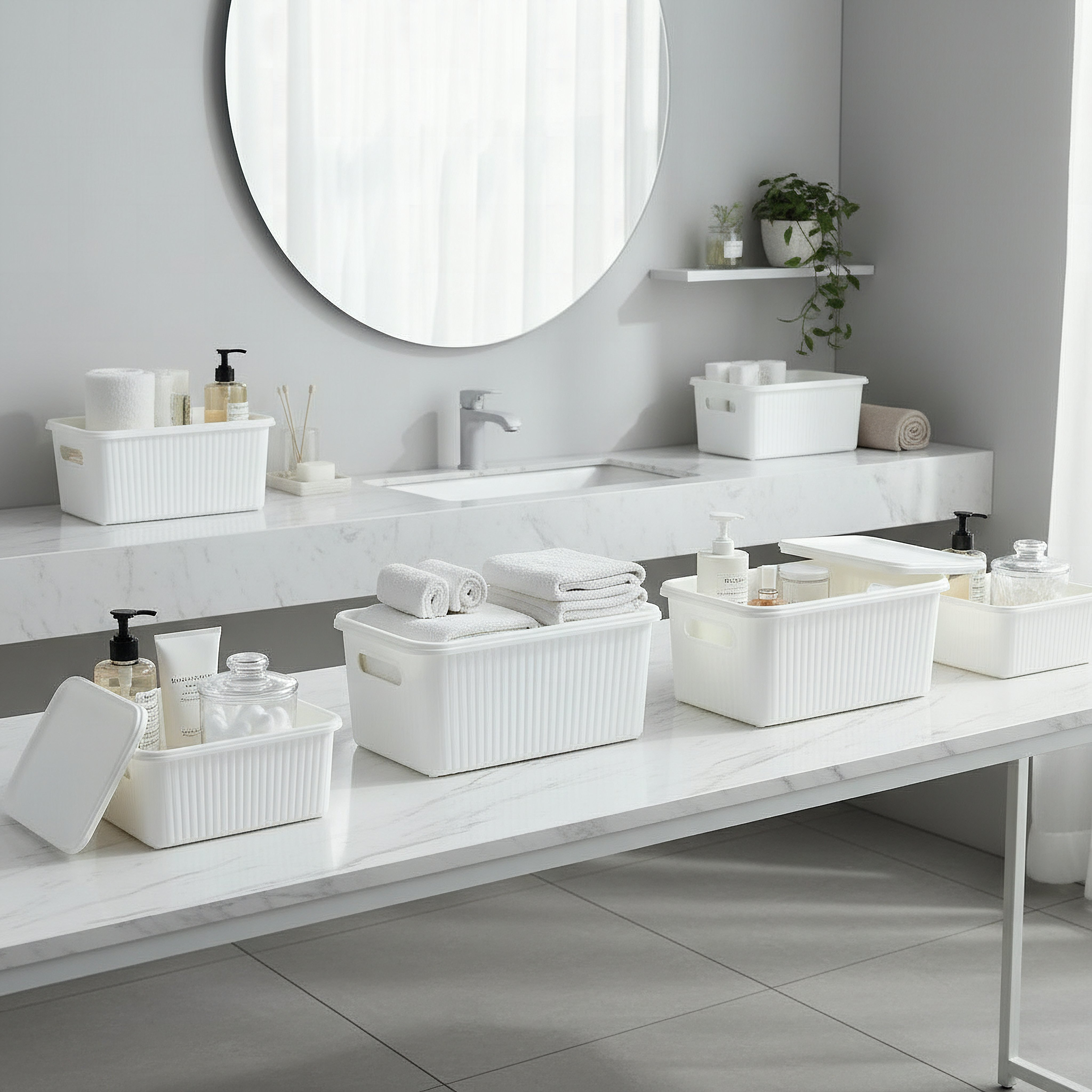 Orion Small Ribbed Container with Lid-hbxhomeware-hbxbathroom-image-4