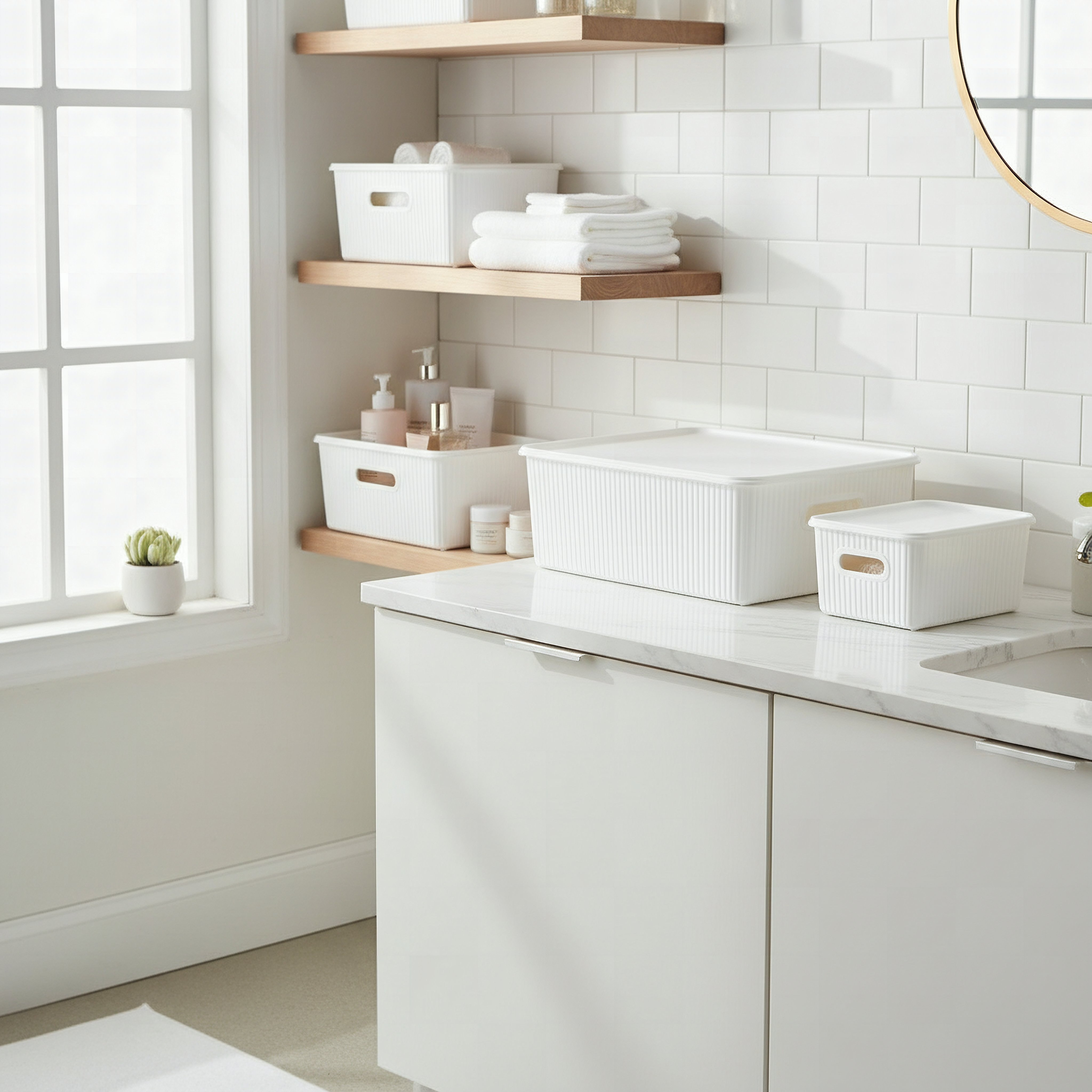 حاوية تخزين مضلعة مع غطاء من أوريون - 19 لتر-hbxhomeware-hbxbathroom-image-4