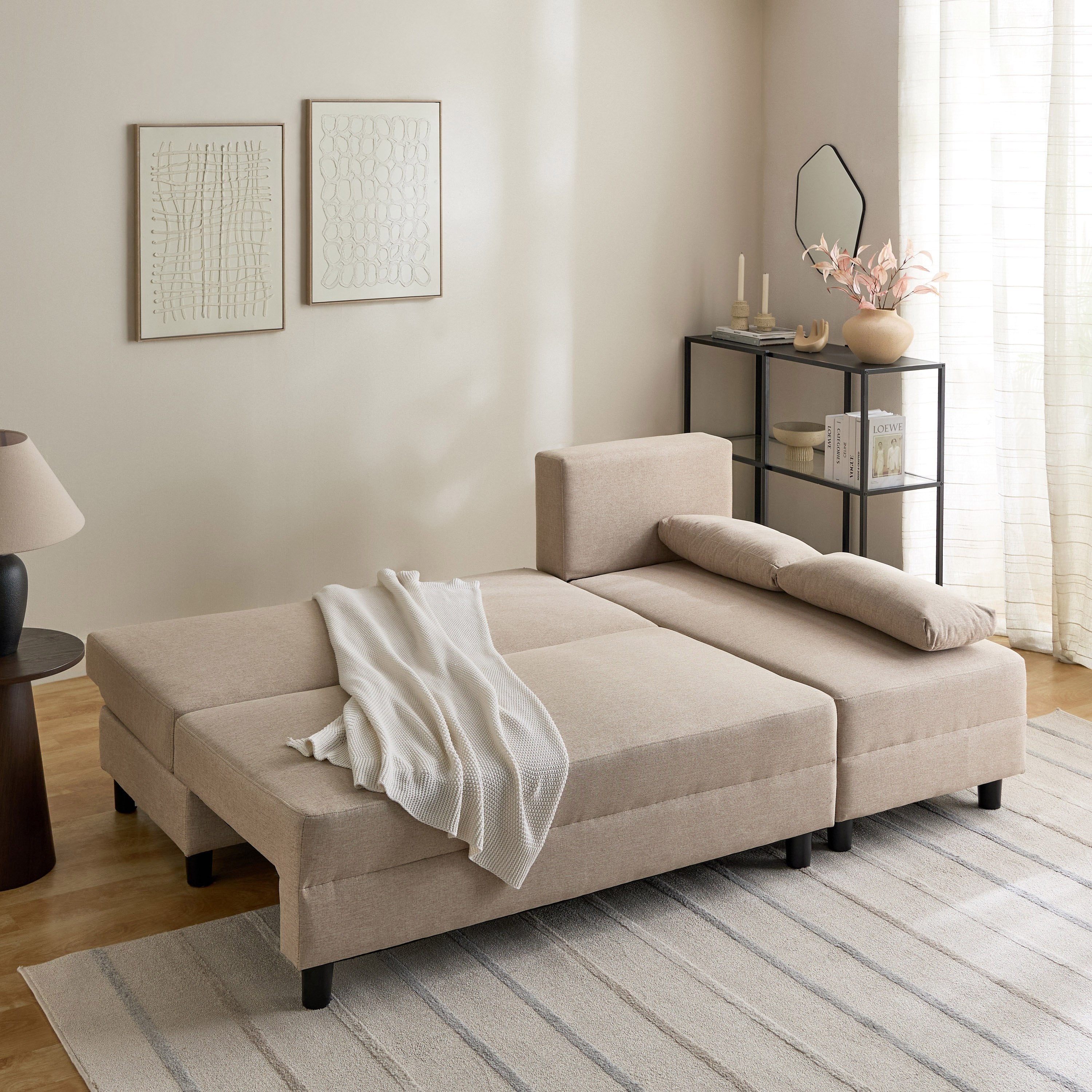سرير كنبة زاوية قماش قابل للعكس 3 مقاعد نكست من ألبيرتا-hbxfurniture-sofasandarmchairs-sofabeds-image-2