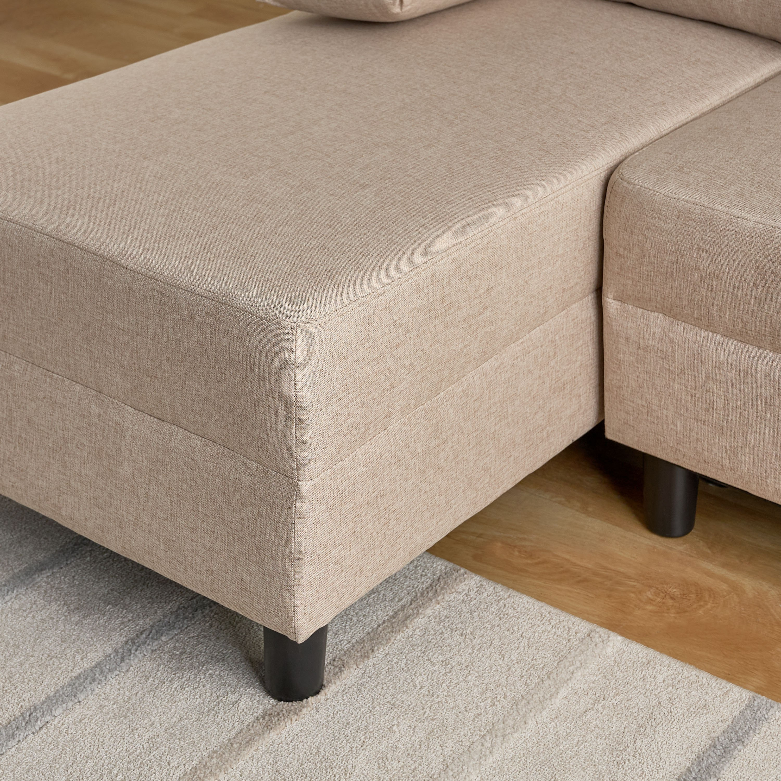 سرير كنبة زاوية قماش قابل للعكس 3 مقاعد نكست من ألبيرتا-hbxfurniture-sofasandarmchairs-sofabeds-image-9