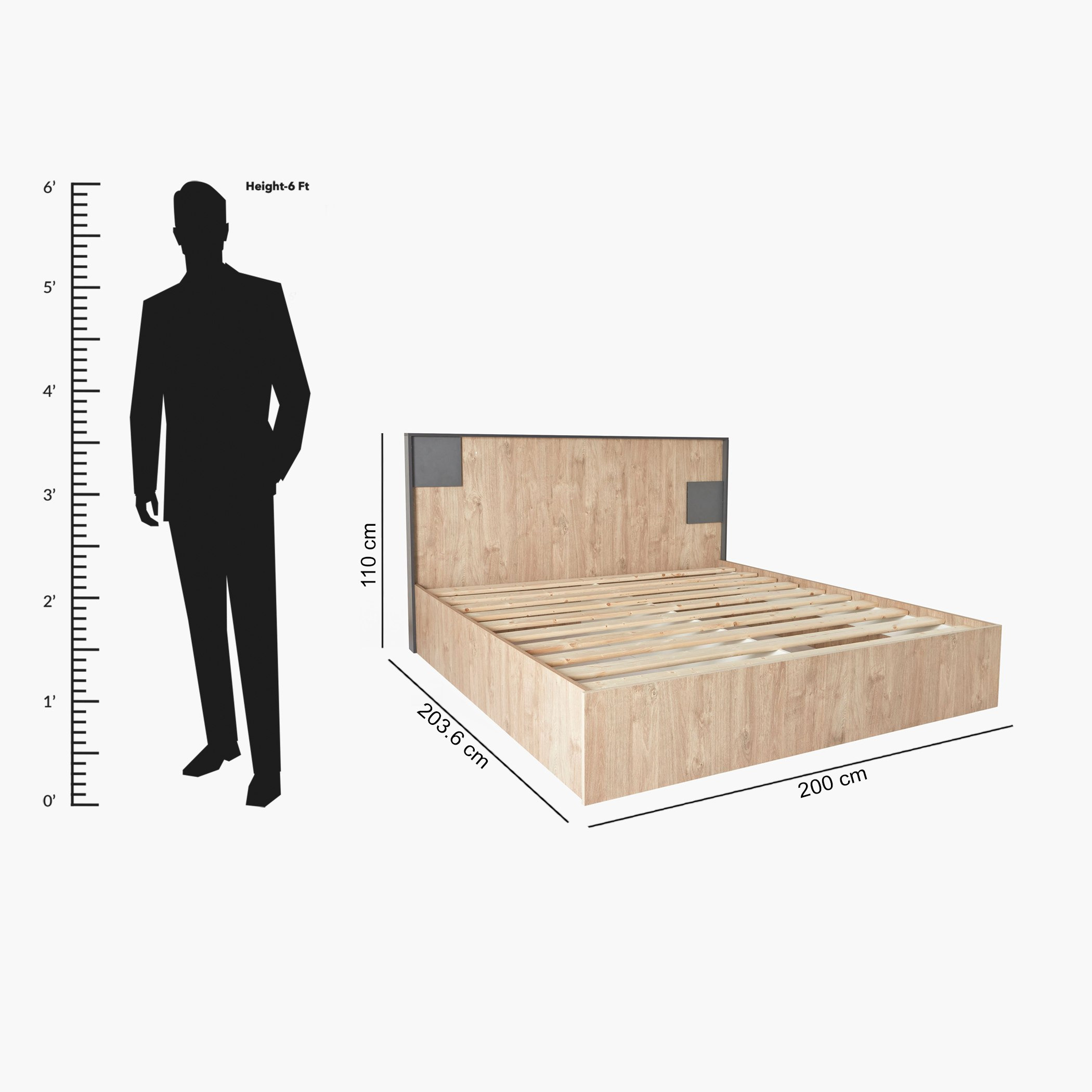سرير كينج من أثينا يورو - 180x200 سم-hbxfurniture-bedsandbedsets-beds-king-image-10