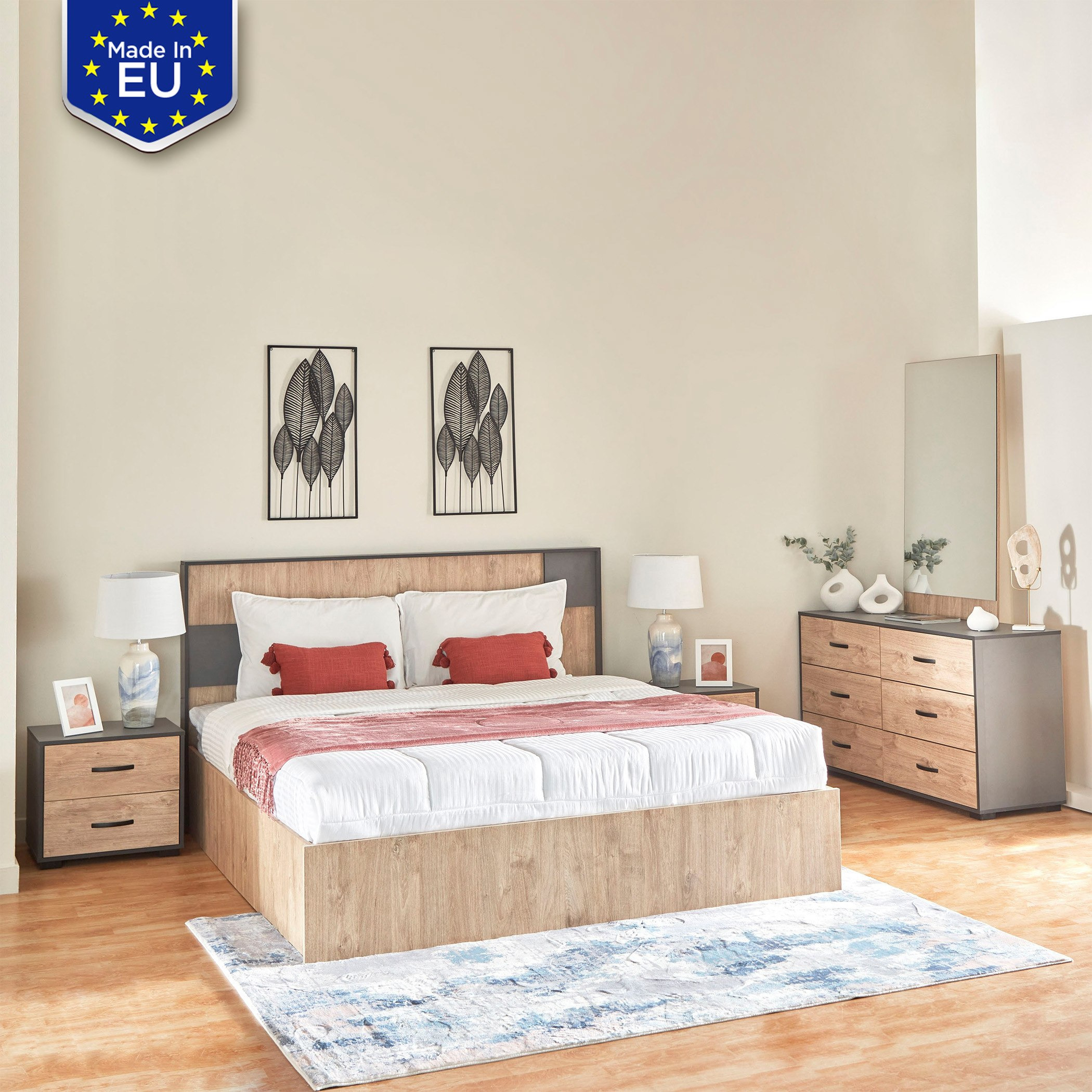 سرير كينج من أثينا يورو - 180x200 سم-hbxfurniture-bedsandbedsets-beds-king-image-7