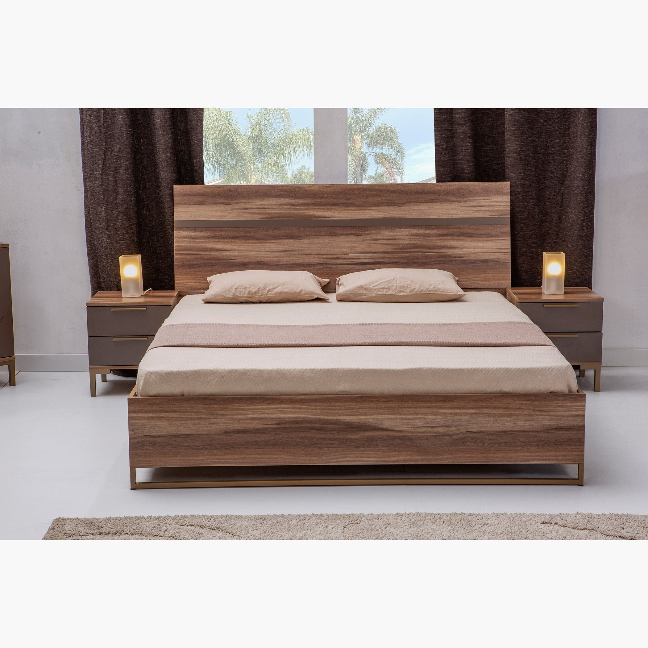 Castellon  King Bed - 180x200 cm-hbxfurniture-bedsandbedsets-beds-king-image-2