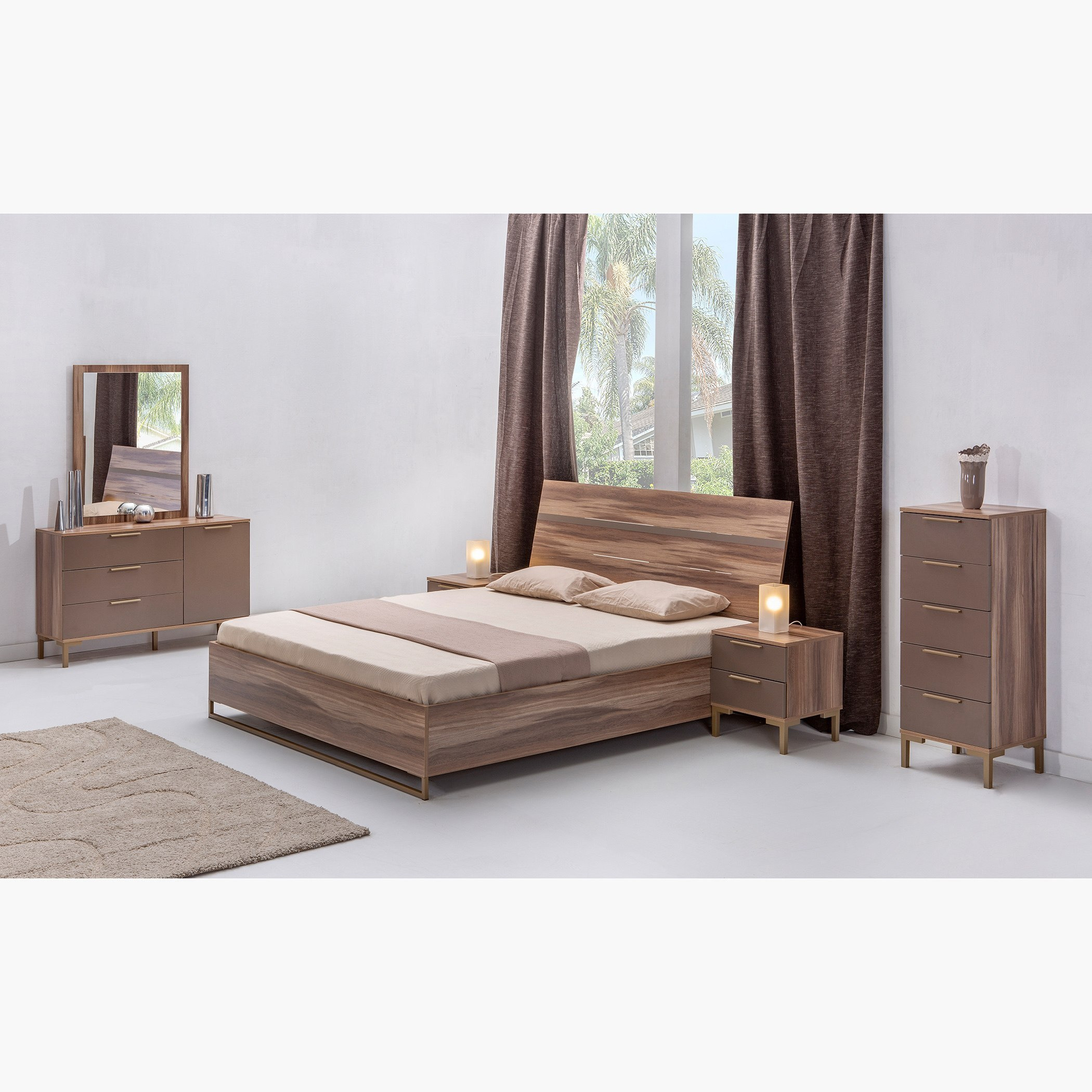 Castellon  King Bed - 180x200 cm-hbxfurniture-bedsandbedsets-beds-king-image-8