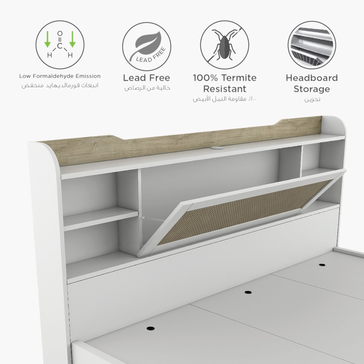 سرير ذكي كينج من فيوجن - 180x200 سم-hbxfurniture-bedsandbedsets-beds-king-image-11