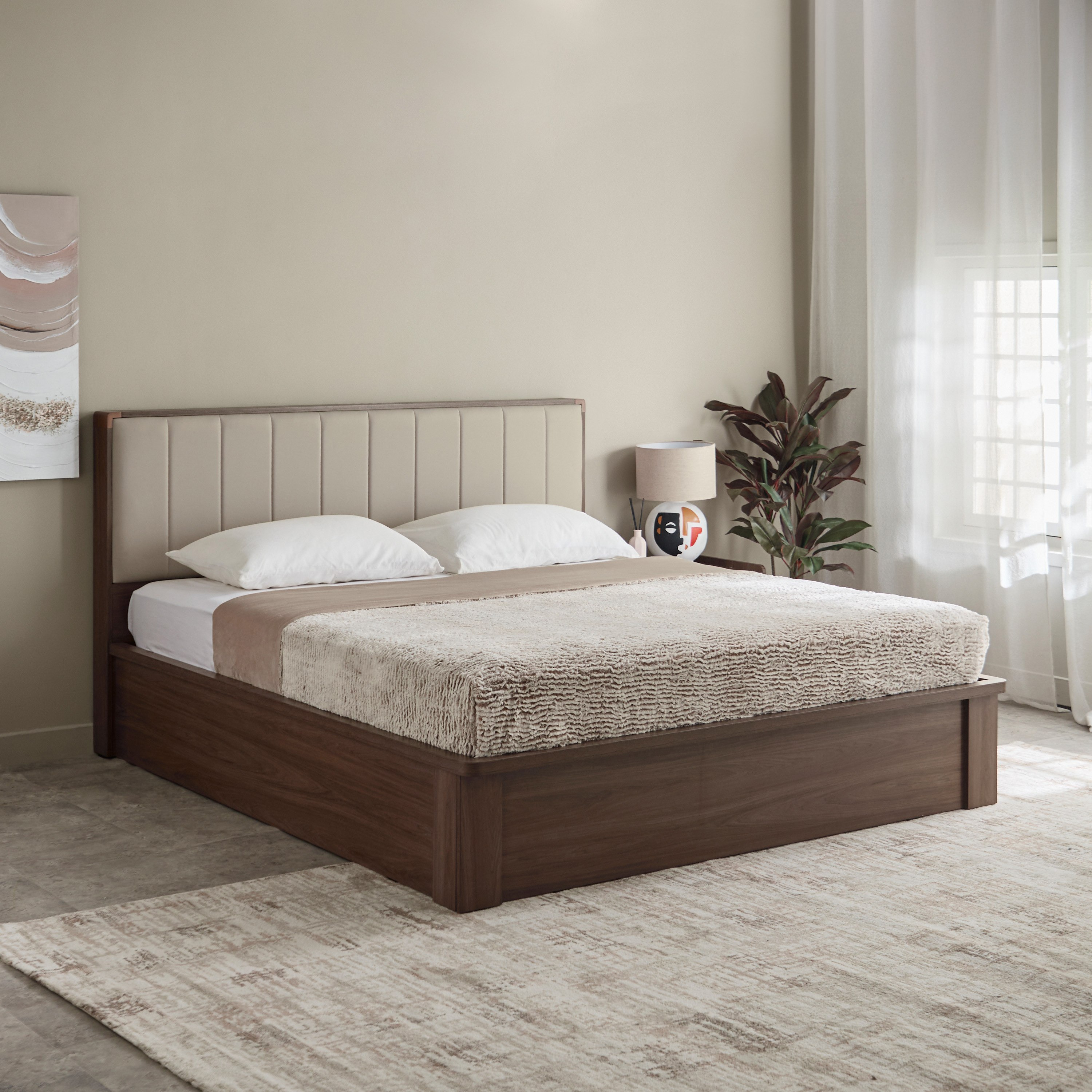 سرير كينج من هيلتون - 180x200 سم-hbxfurniture-bedsandbedsets-beds-king-image-1