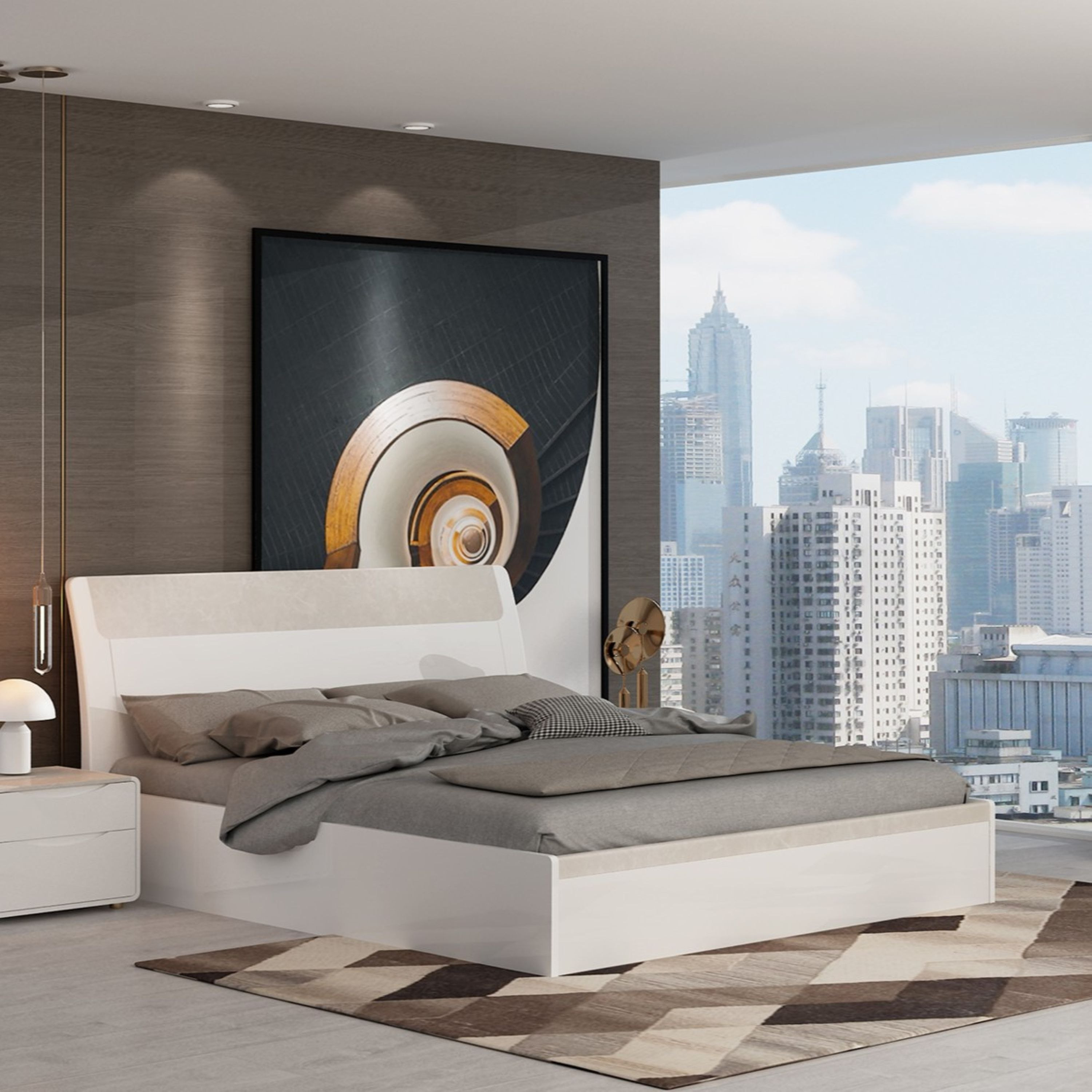 سرير كينج من مارفيس - 180x200 سم-hbxfurniture-bedsandbedsets-beds-king-image-1
